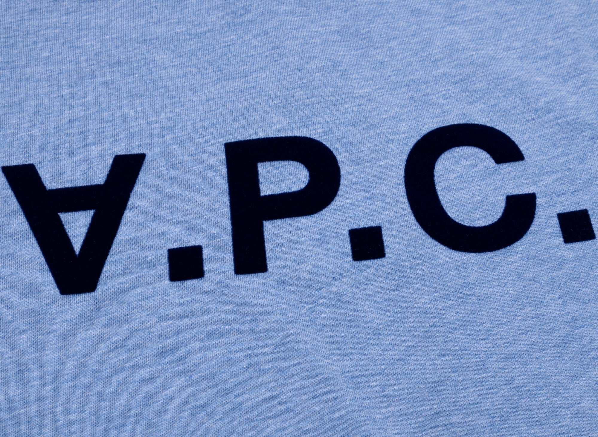 A.P.C. Standard Grand VPC Tee in Bleu - Image 2