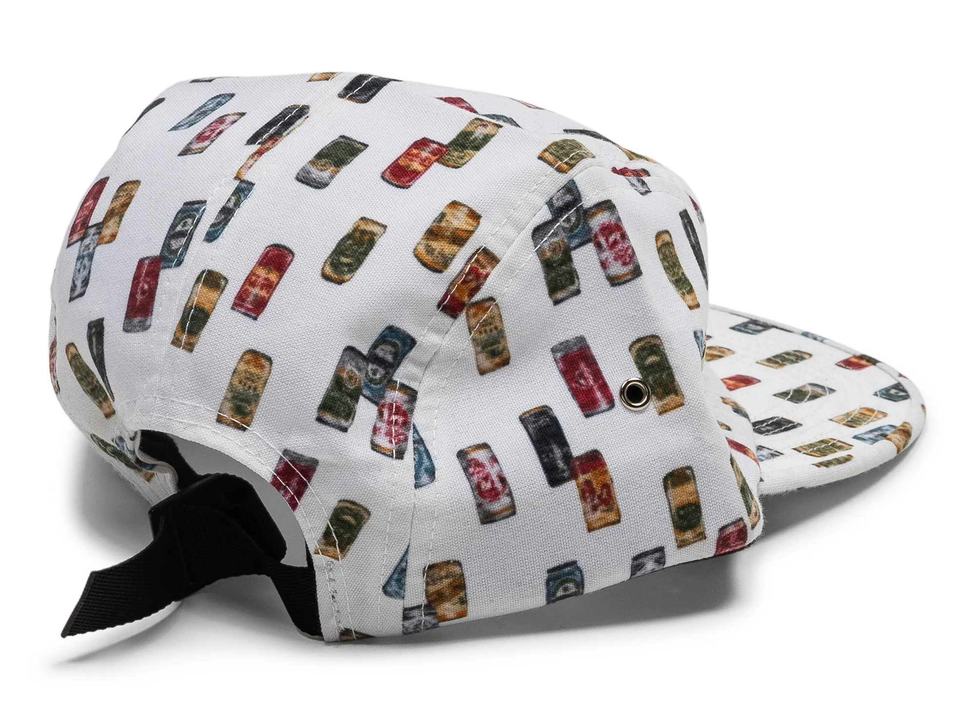 Acapulco Gold Built to Fit AOP Strapback Hat in White - Image 2