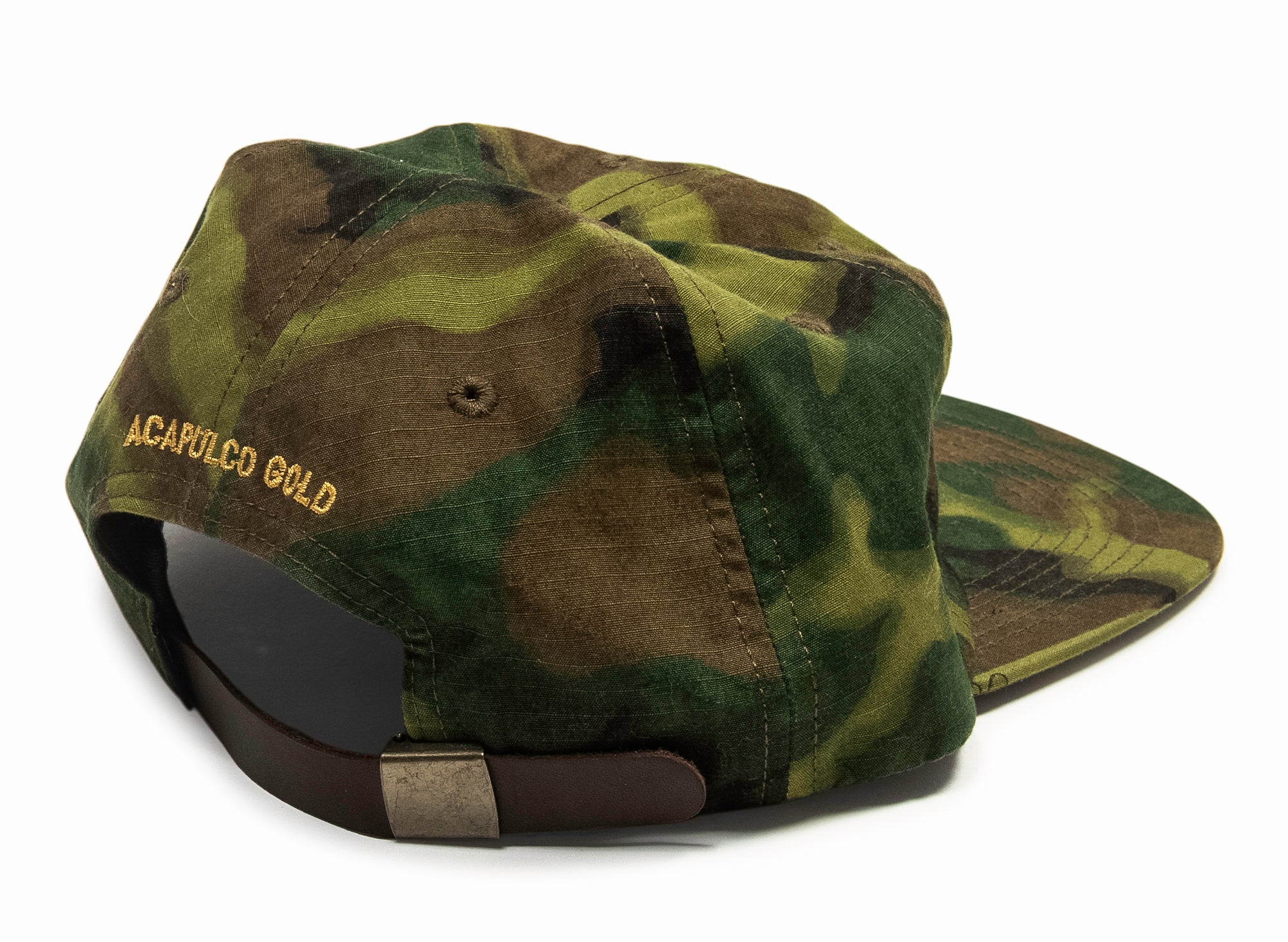 Acapulco Gold Dog Strapback Hat in Camo - Image 2