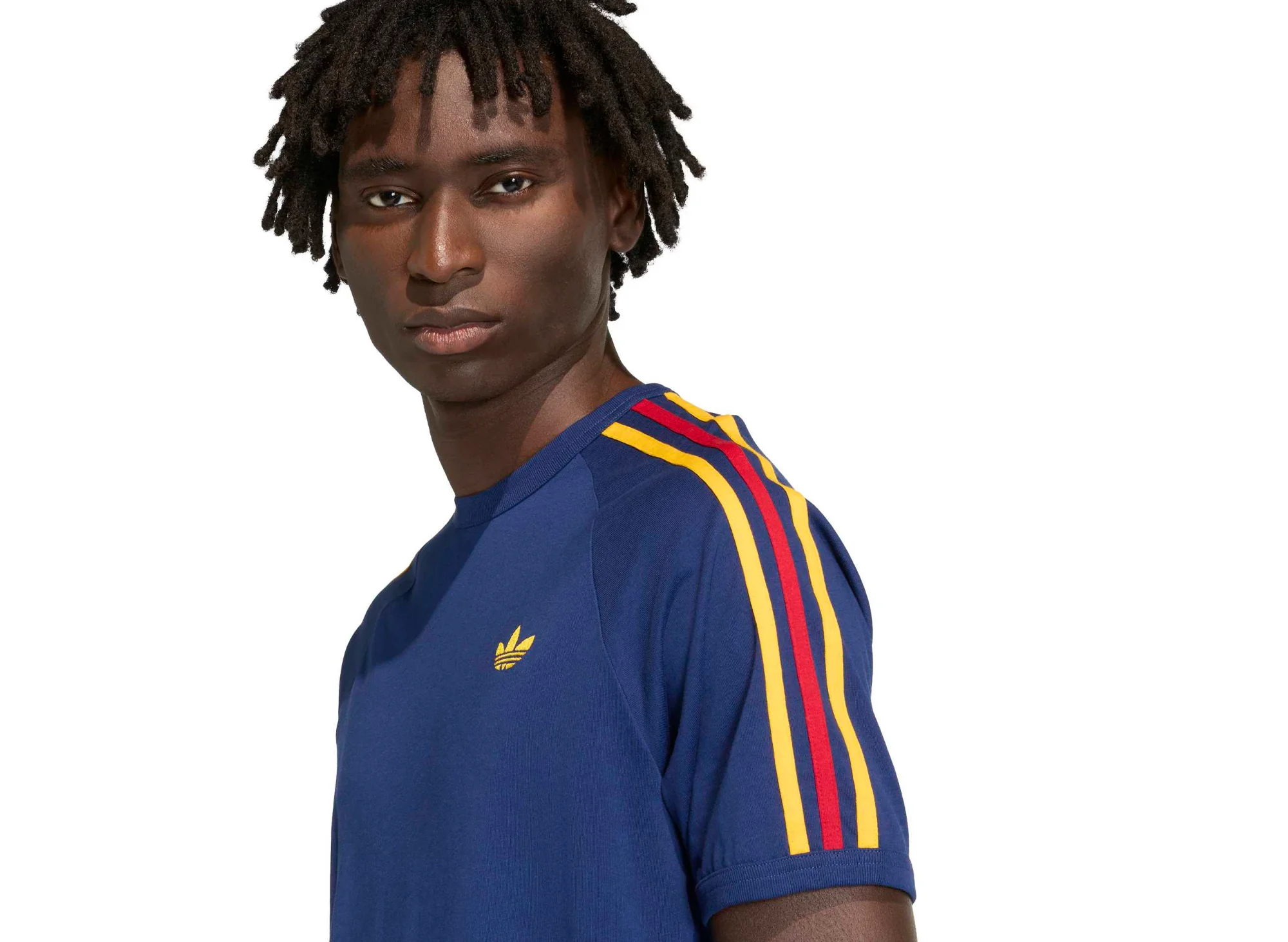 Adidas 3S Tee in 'Dark Blue' - Image 2