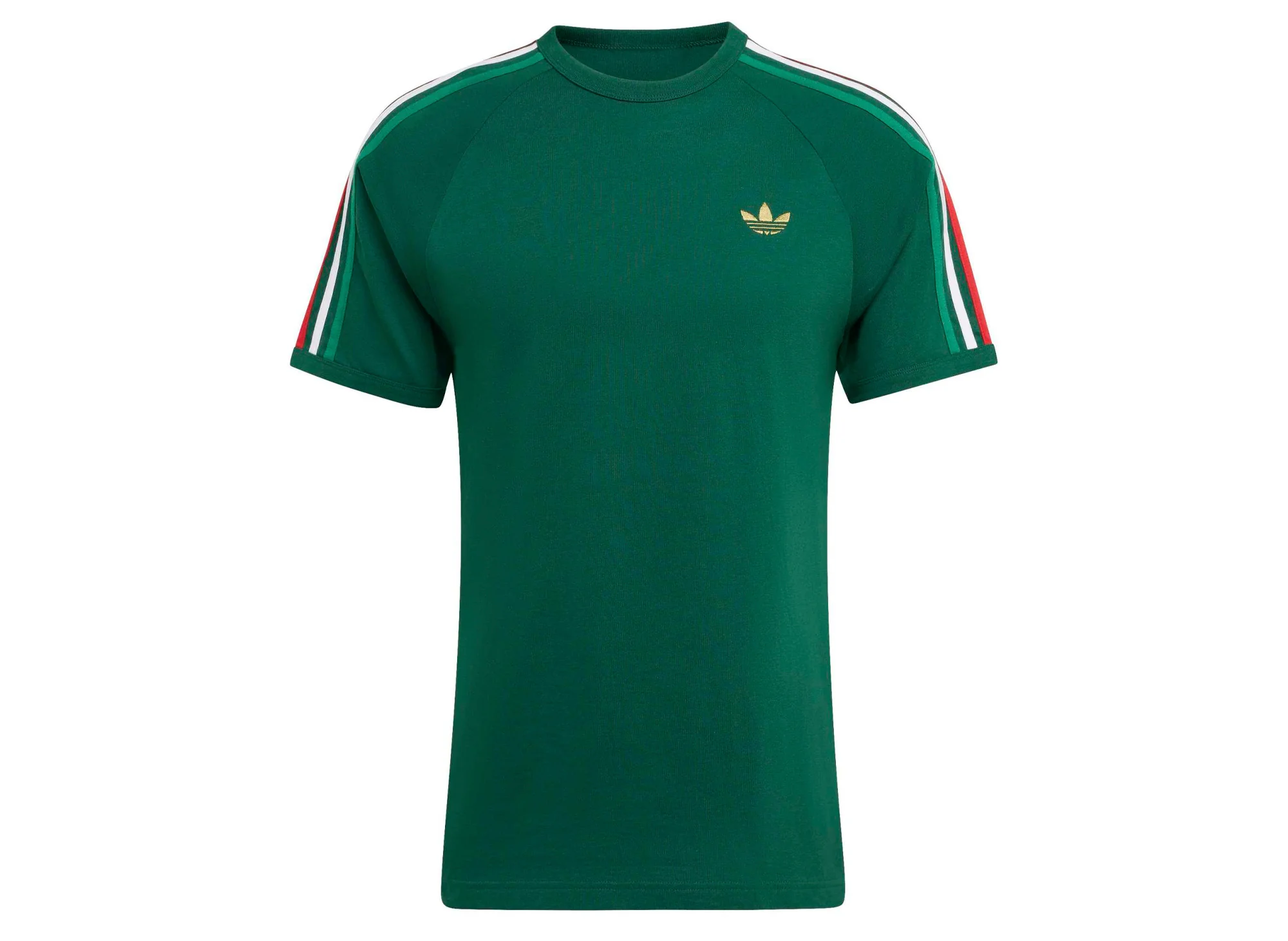 Adidas 3S Tee in 'Team Dark Green'