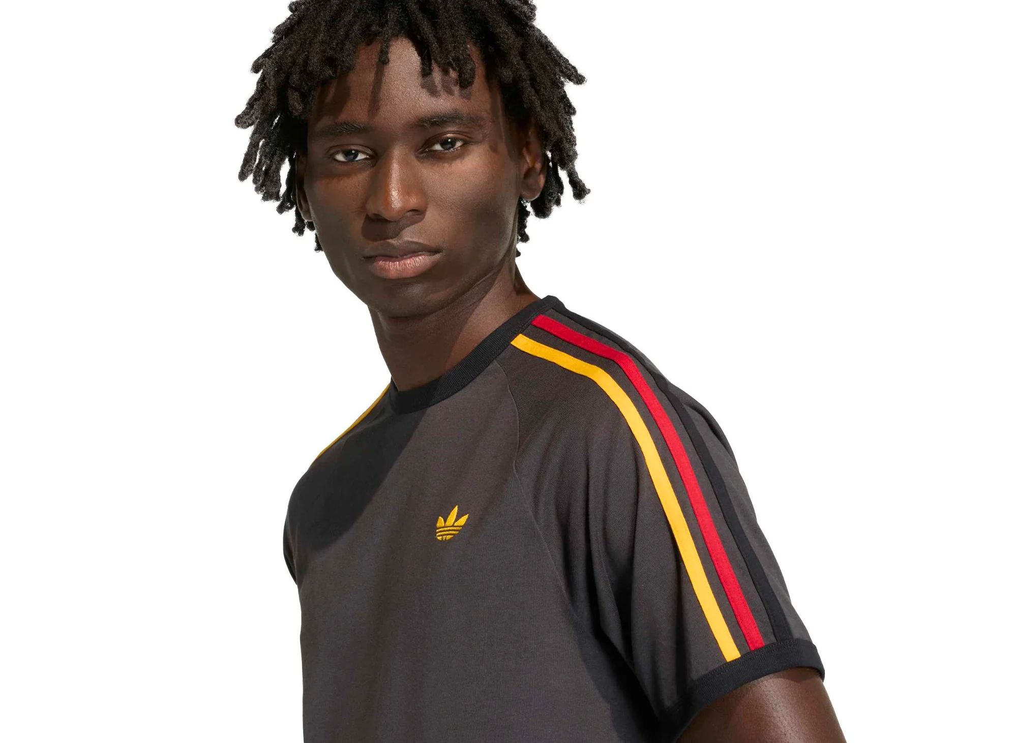 Adidas 3S Tee in 'Utility Black' - Image 2
