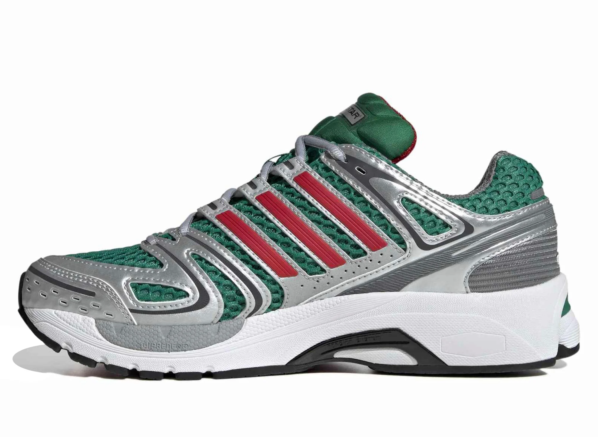 Adidas Adistar Control 5 in Bold Green / Better Scarlet - Image 3