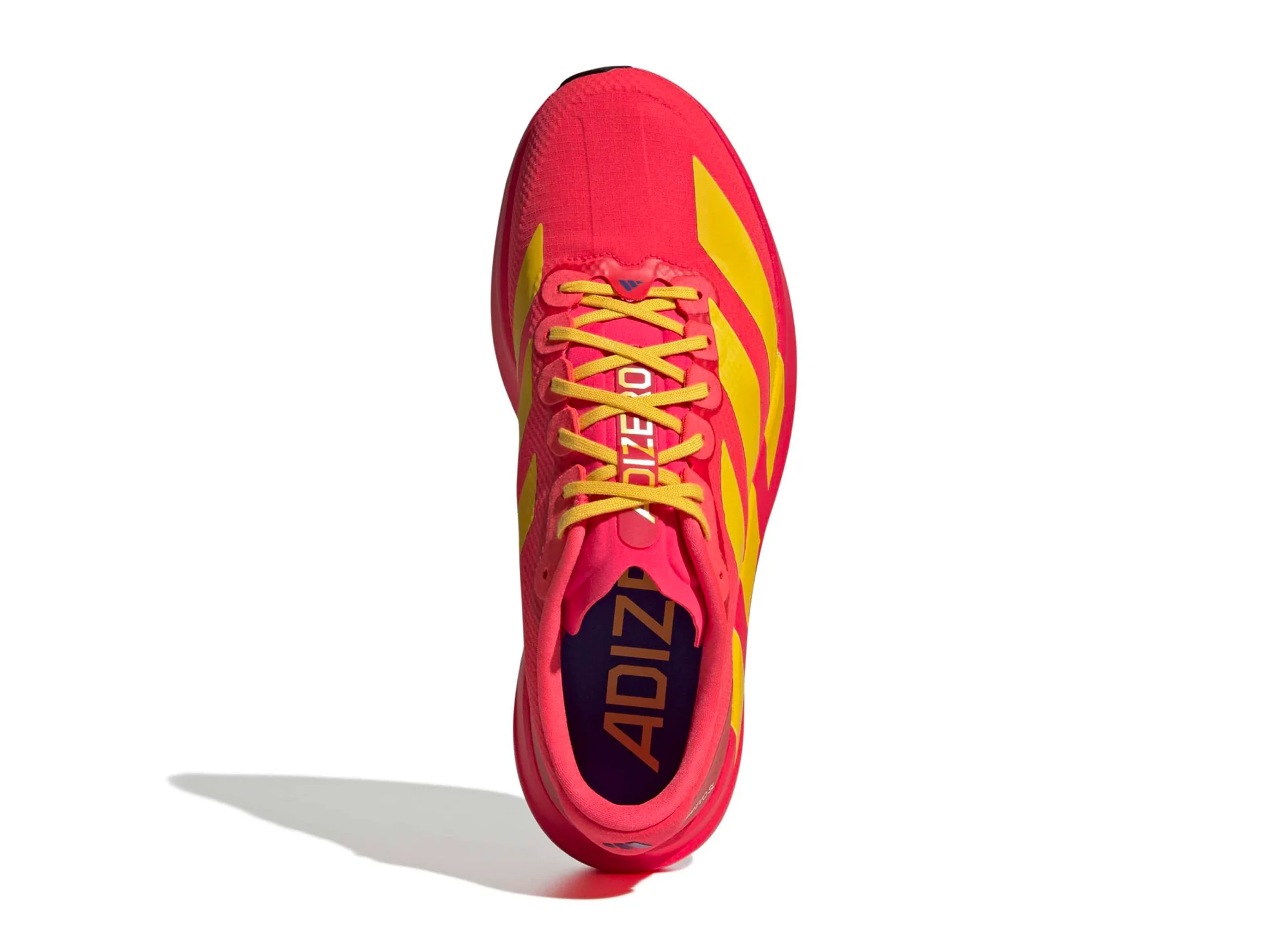Adidas Adizero EVO SL Woven in Lucid Red / Bold Gold - Image 4