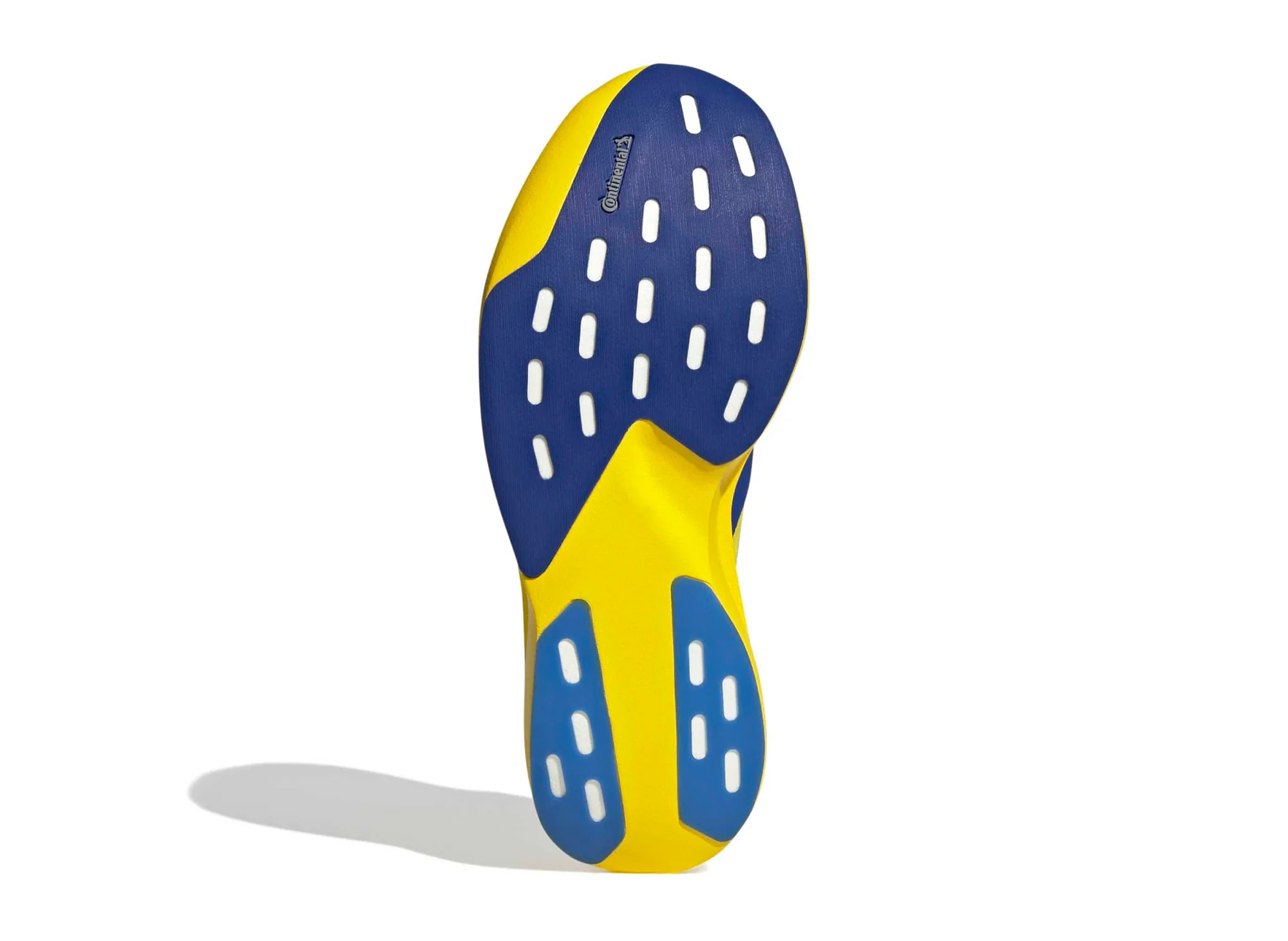Adidas Adizero EVO SL Woven in Yellow / Team Royal Blue - Image 5