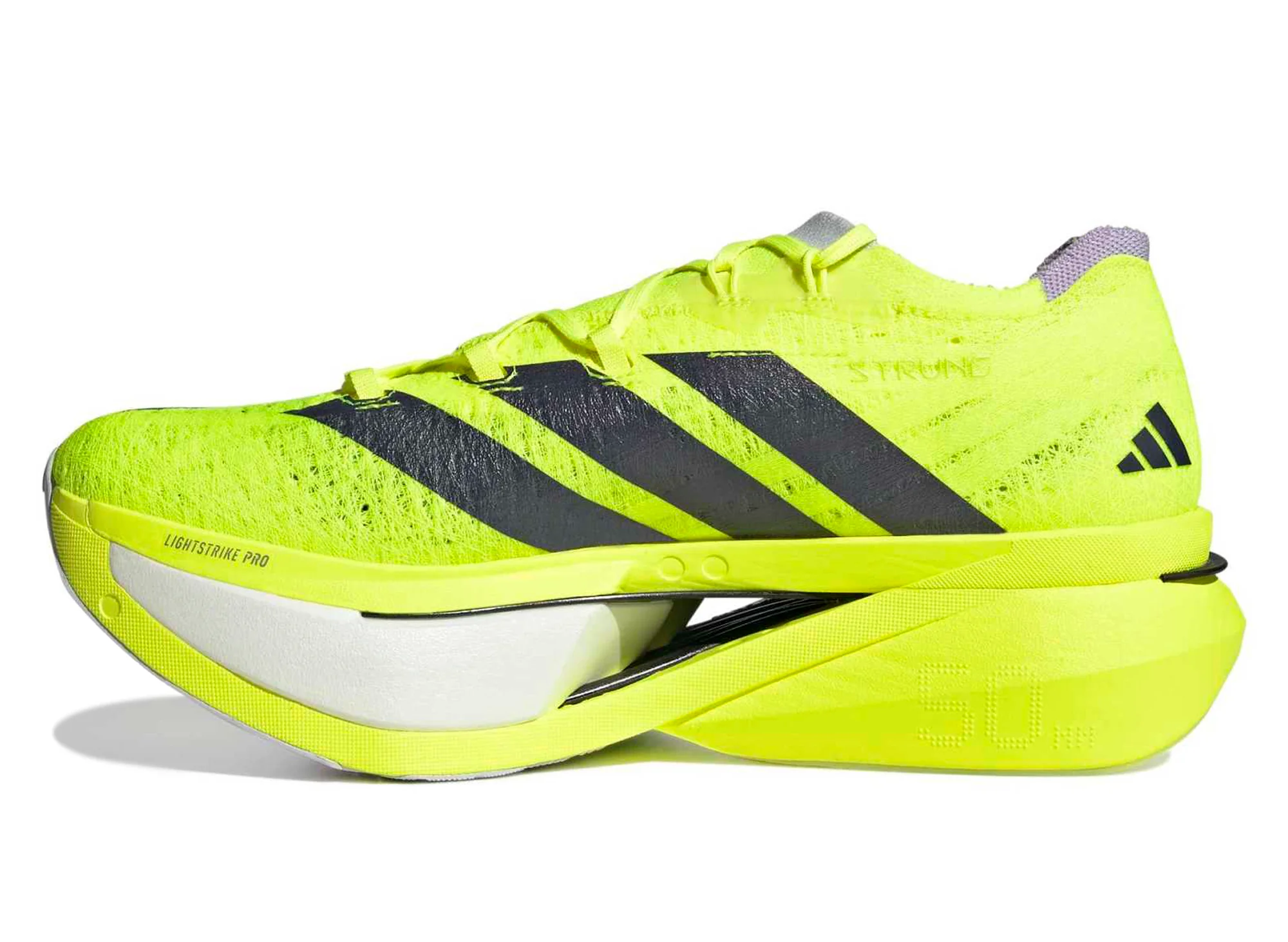 Adidas Adizero Prime X3 Strung in Solar Yellow - Image 3
