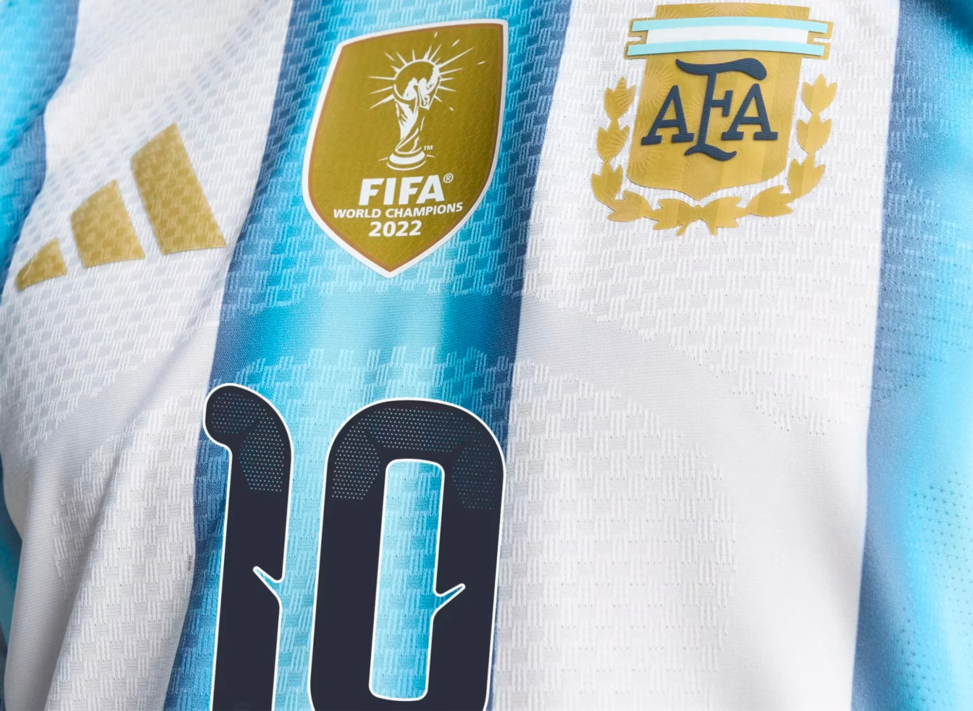 Adidas Argentina 26 Home Authentic Jersey - Image 3