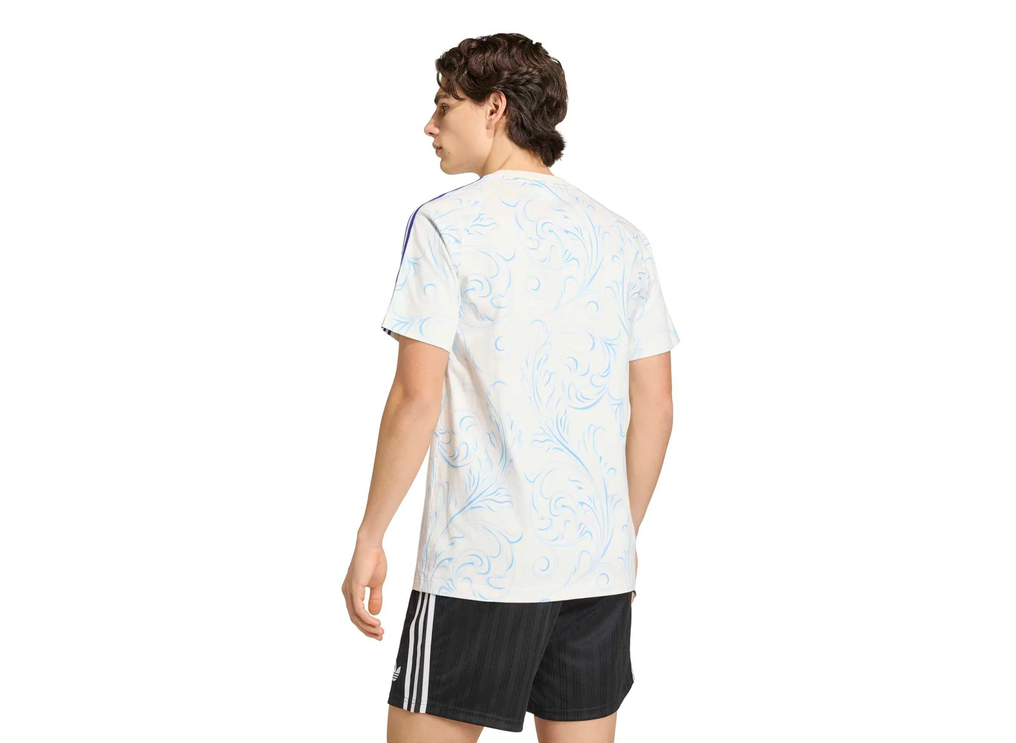 Adidas Argentina OG Tee AOP in Off White - Image 3