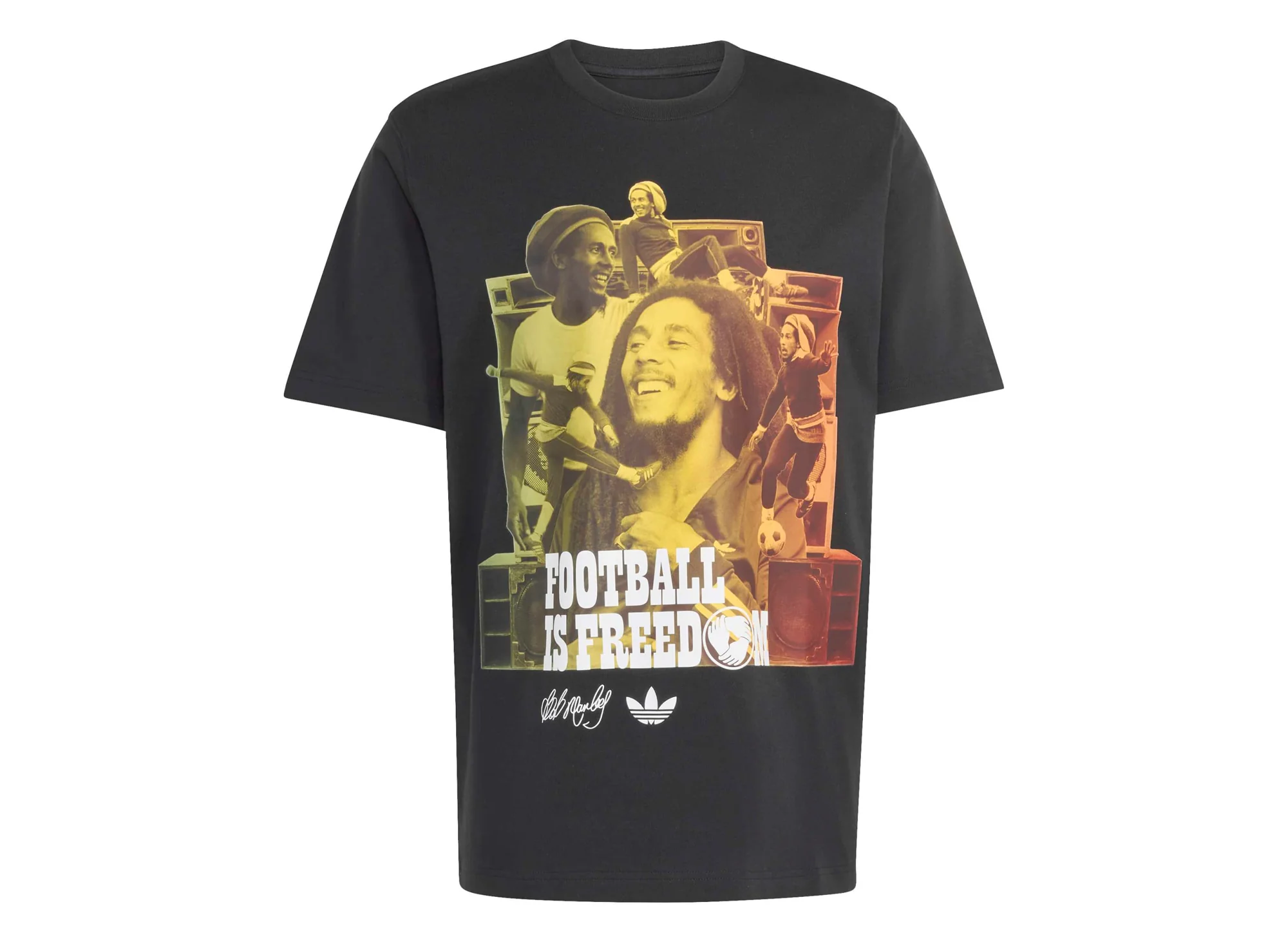 Adidas Bob Marley OG Tee in Black - Image 4