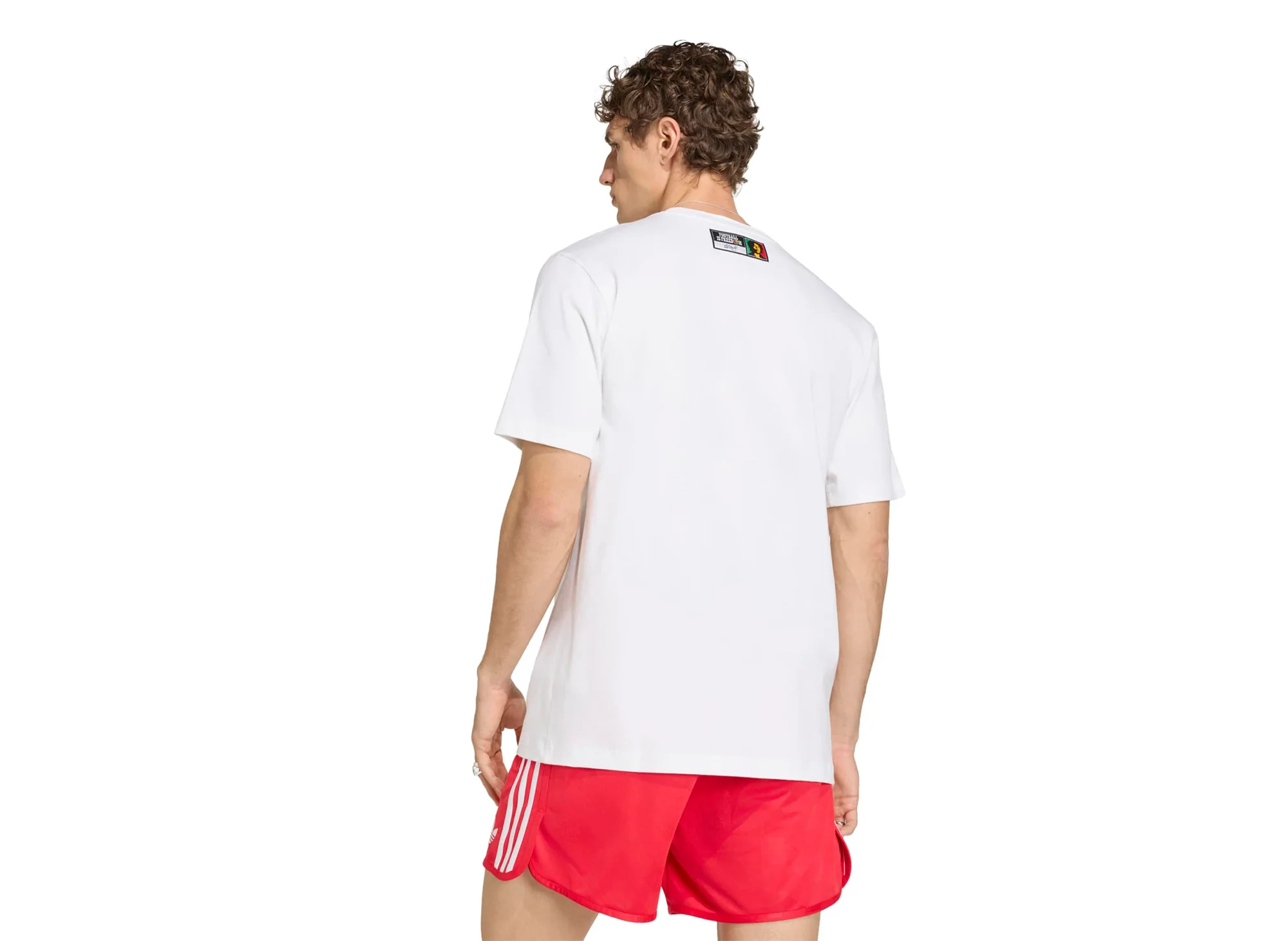 Adidas Bob Marley OG Tee in White - Image 3