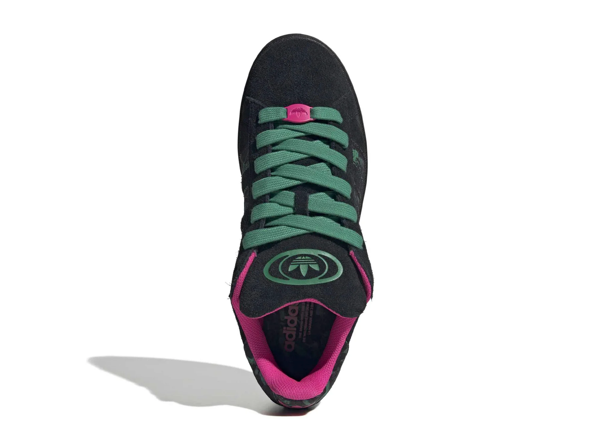 Adidas Campus 00s in Core Black / Semi Court Green - Image 4