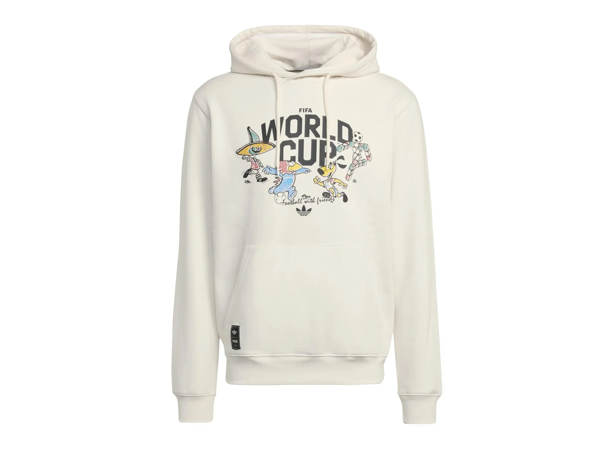 Adidas FIFA World Cup 26 Mascot Sweatshirt All in Cloud White - Image 4