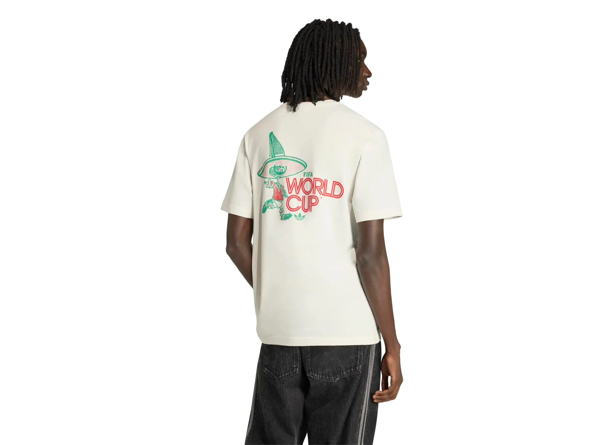 Adidas FIFA World Cup 26 Mascot Tee Pique in Cloud White - Image 3