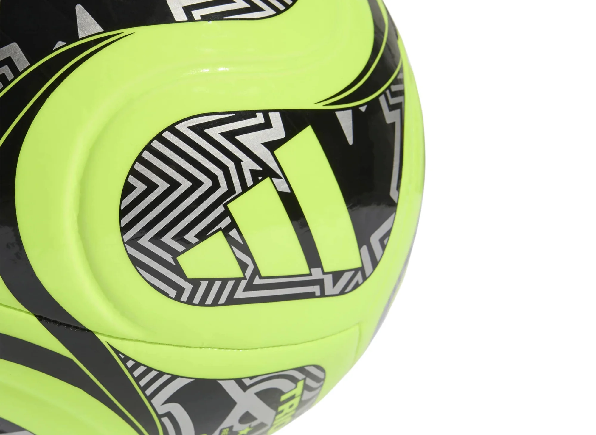 Adidas Fifa World Cup Trionda Club Ball in Lucid Lemon / Black - Image 3