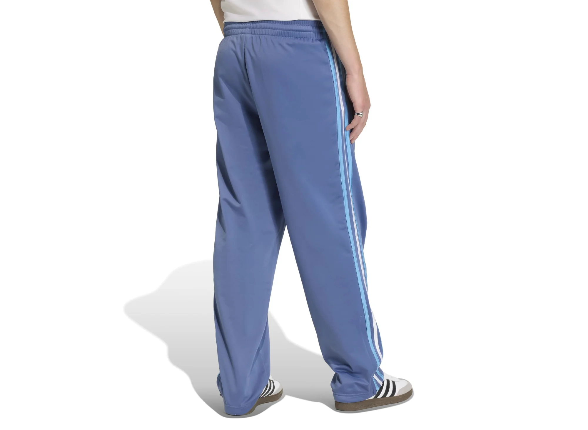 Adidas Firebird Track Pants in 'Crew Blue' - Image 2