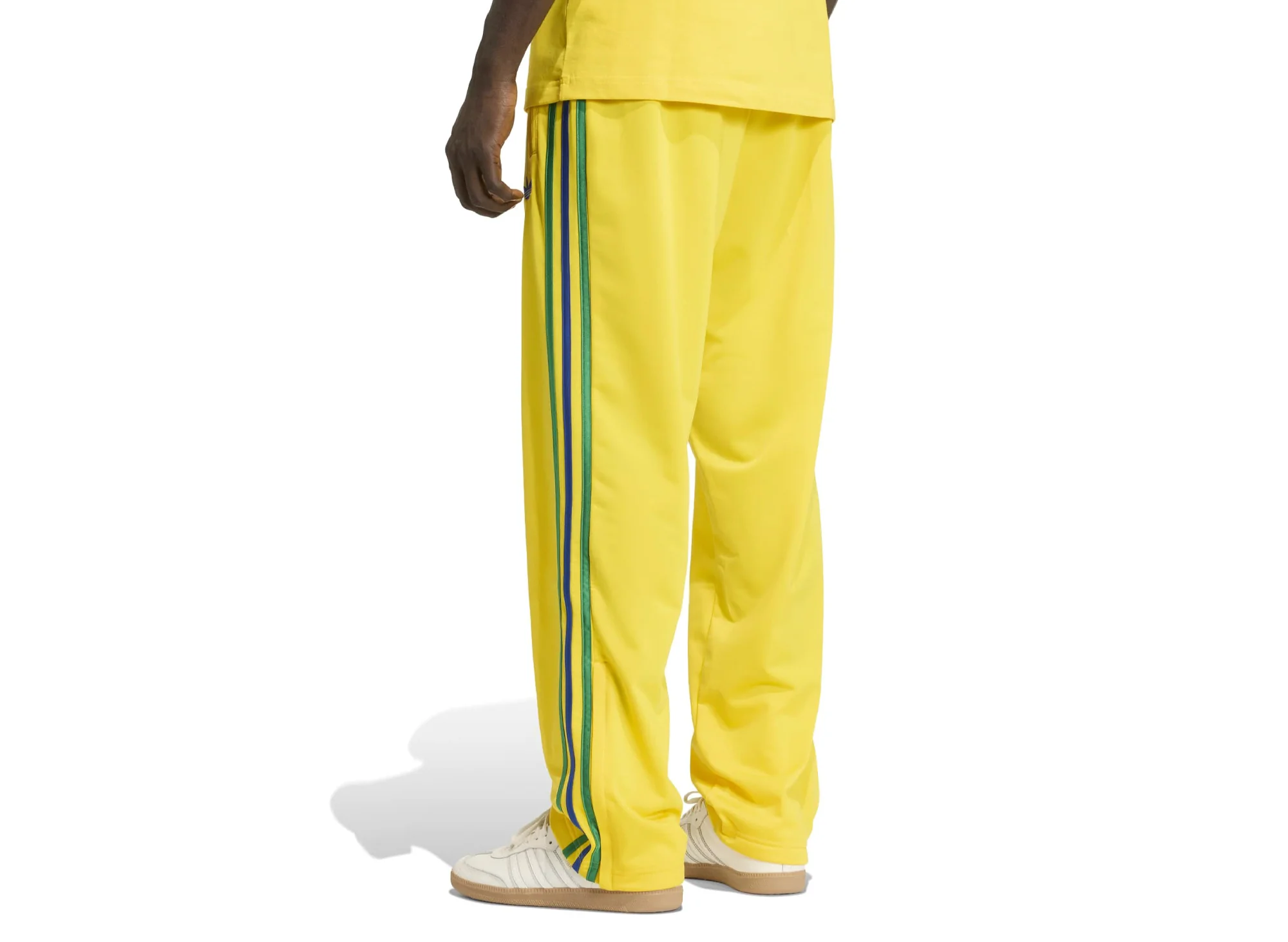 Adidas Firebird Track Pants in 'EQT Yellow' - Image 2