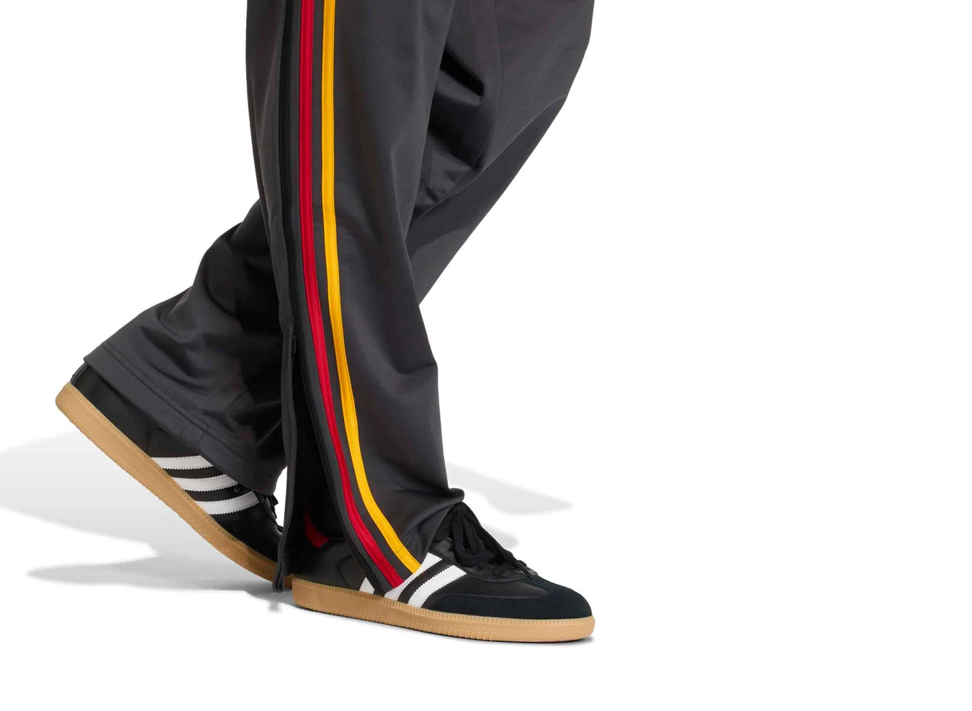 Adidas Firebird Track Pants in 'Utility Black' - Image 4