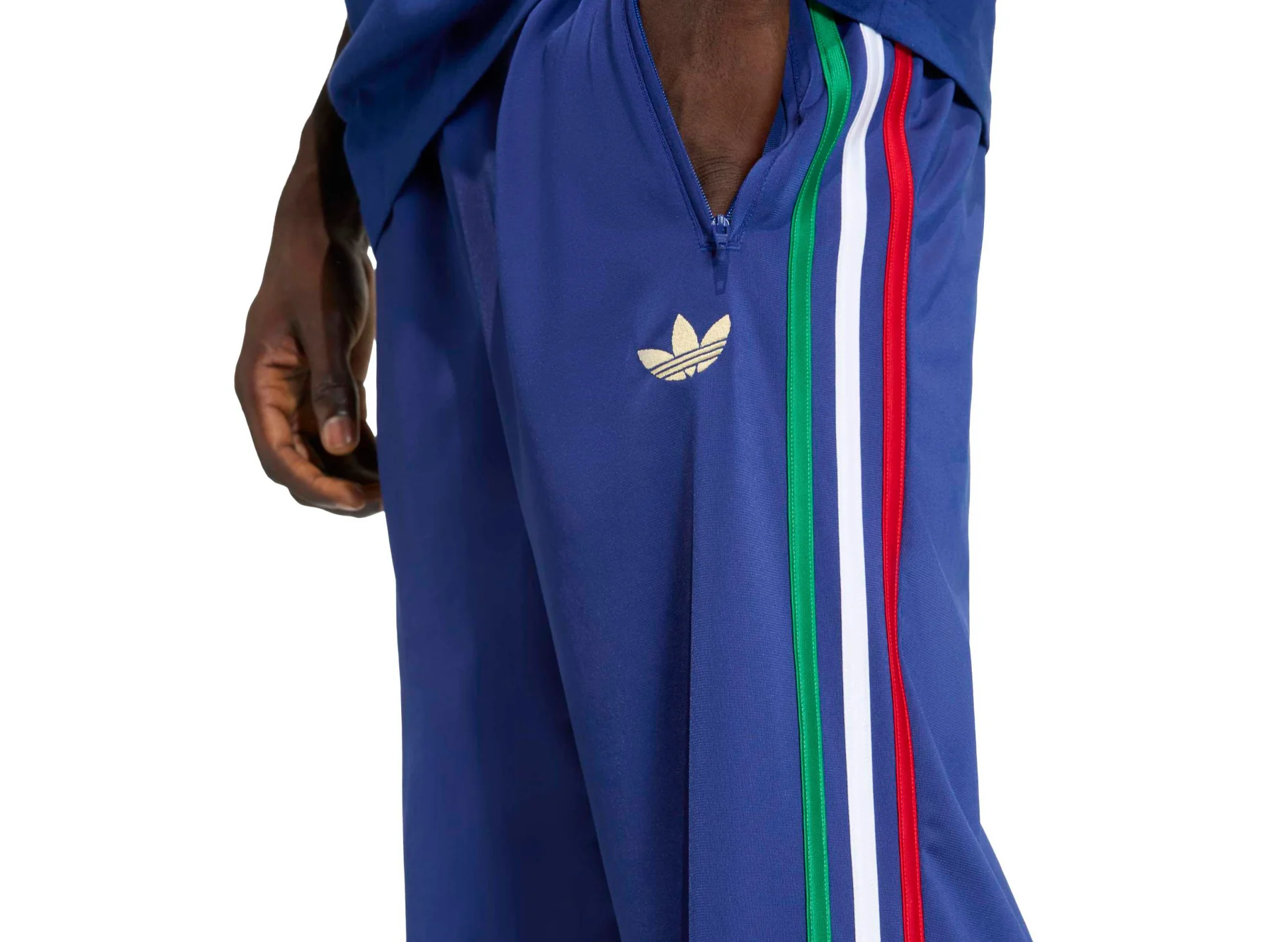 Adidas Firebird Track Pants in 'Victory Blue' - Image 3