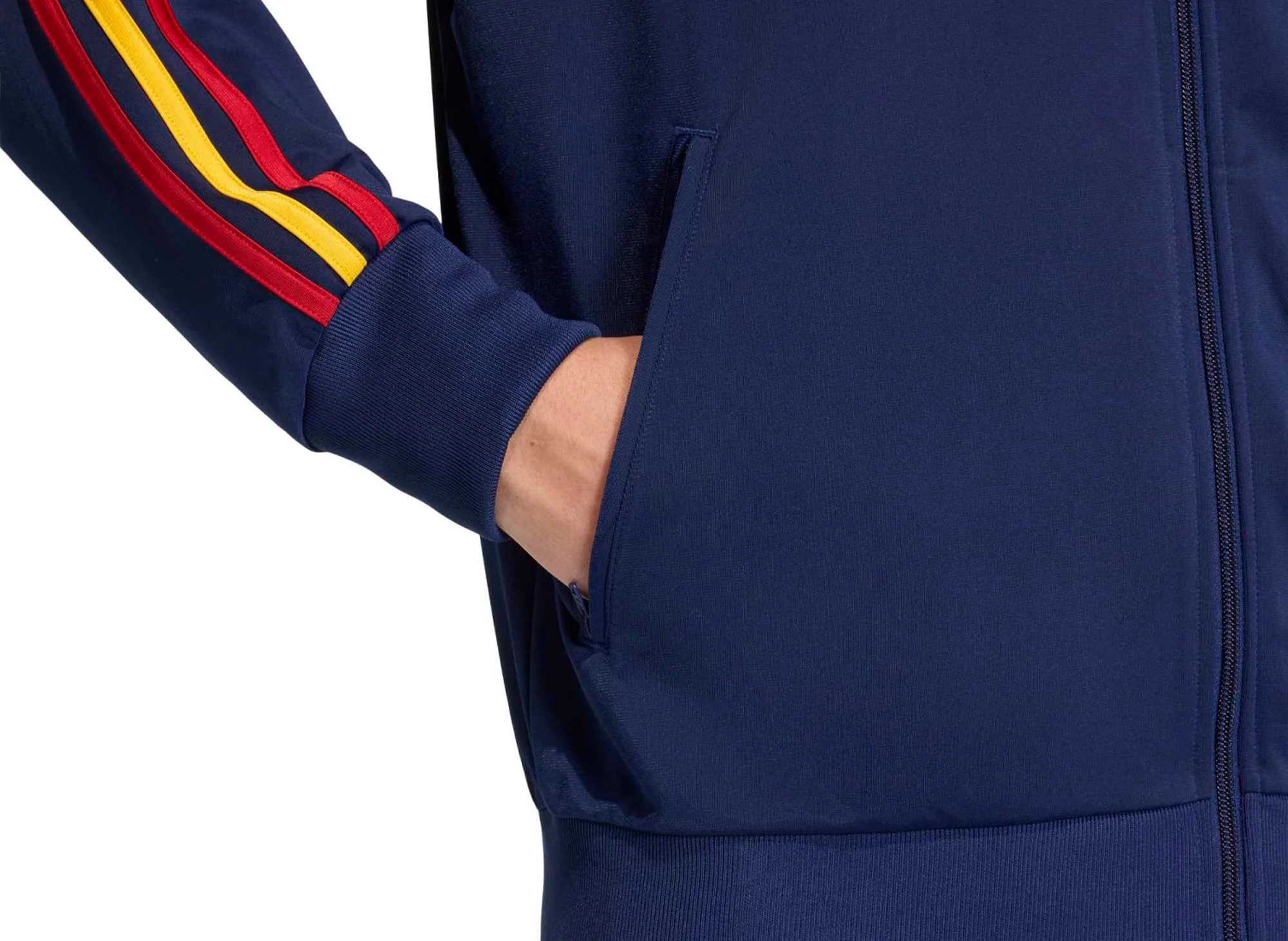 Adidas Firebird Track Top in 'Dark Blue' - Image 3