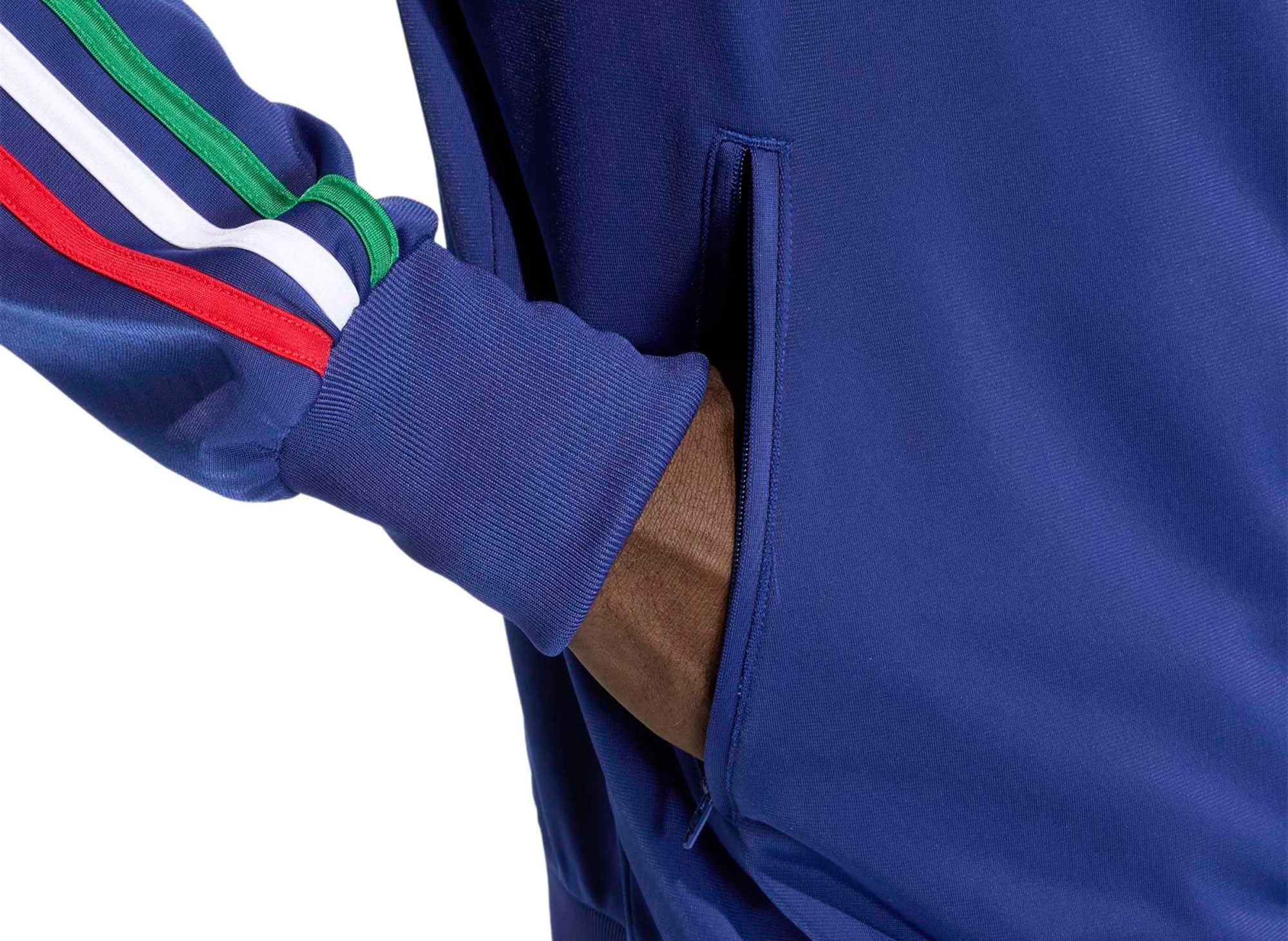 Adidas Firebird Track Top in 'Victory Blue' - Image 2