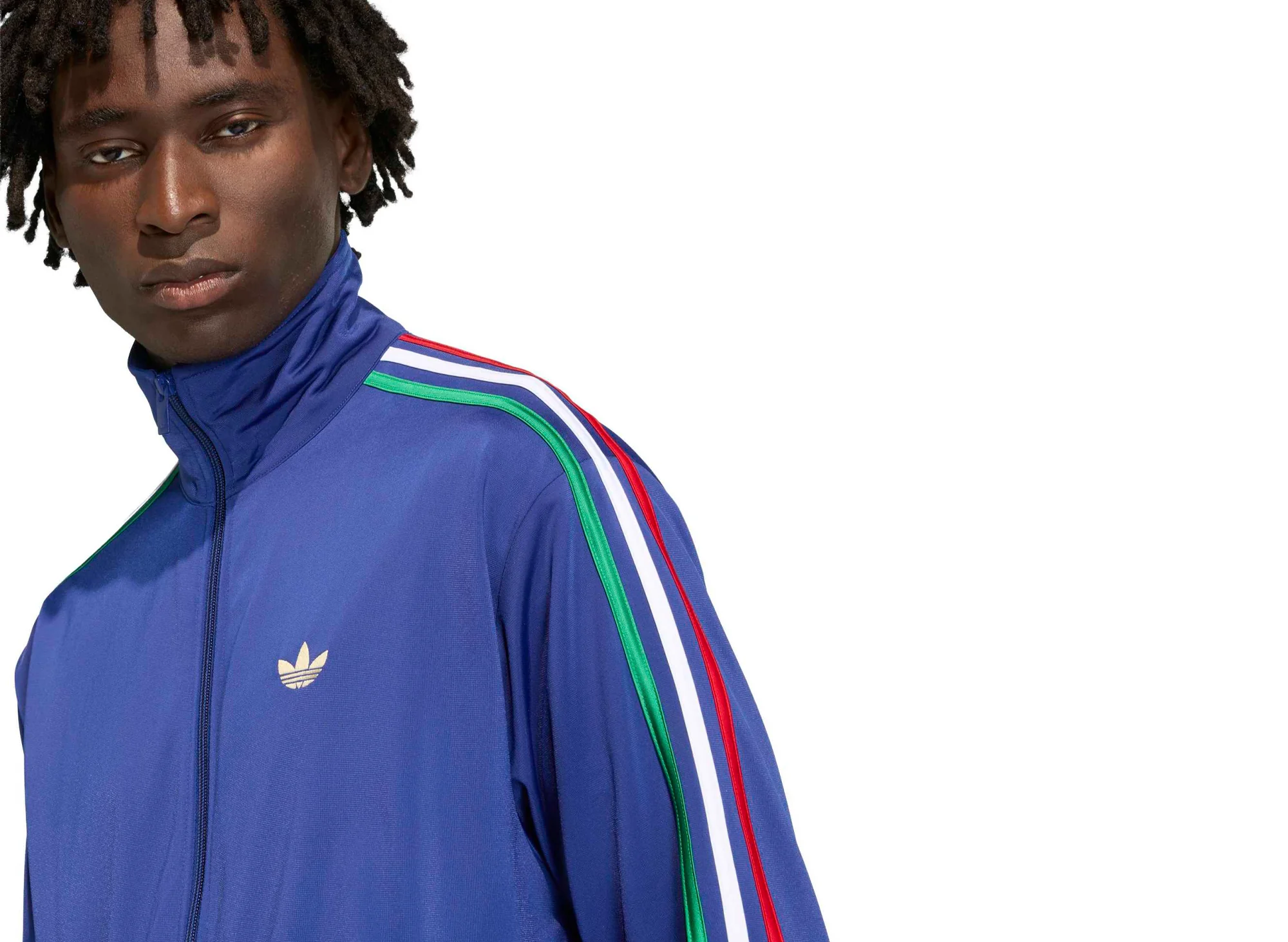 Adidas Firebird Track Top in 'Victory Blue' - Image 3