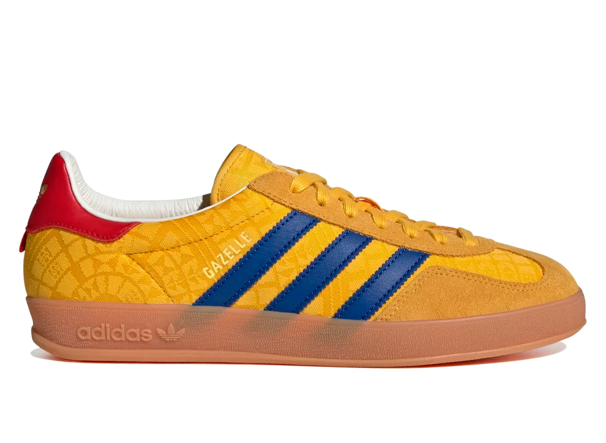 Adidas Gazelle Indoor Bringback Pack 'Colombia' in Bold Gold / Power Blue