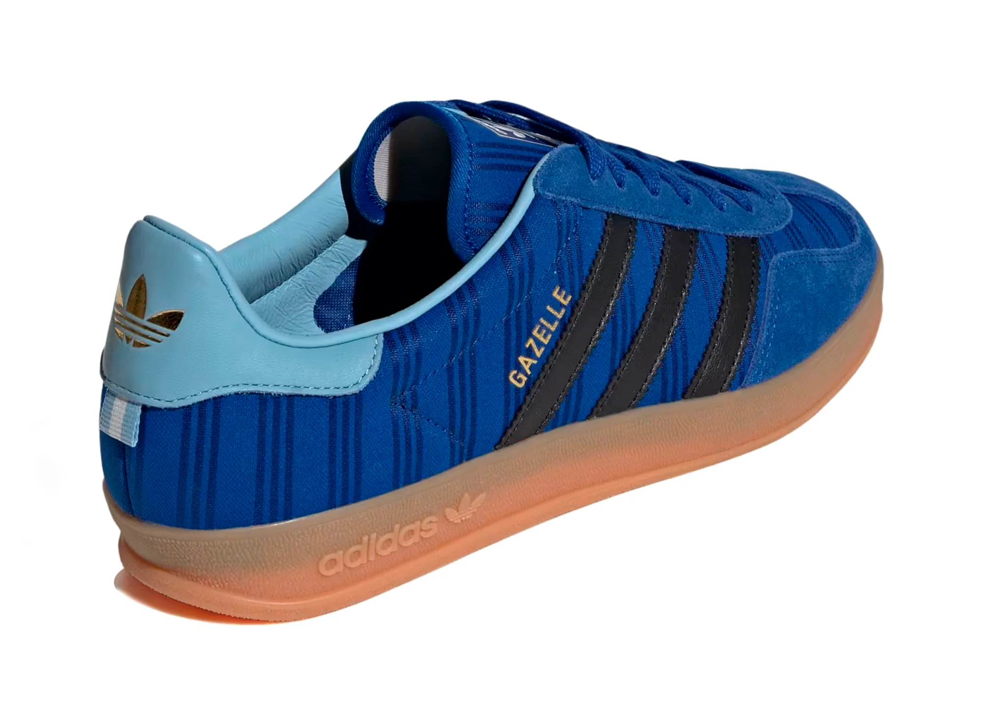 Adidas Gazelle Indoor Bringback Pack 'Argentina' in Collegiate Royal / Core Black - Image 2