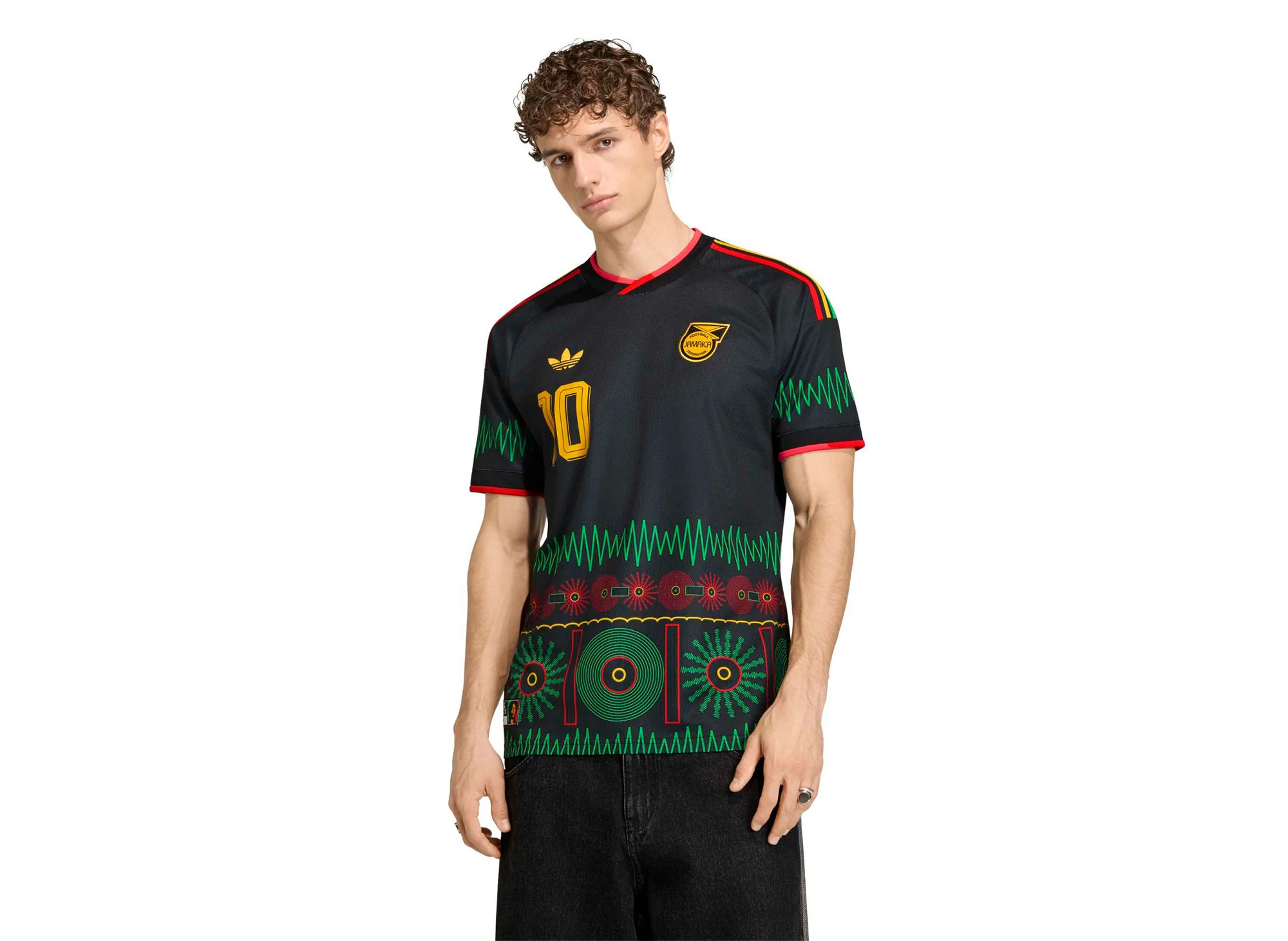 Adidas Jamaica 26 x Bob Marley #10 Away Jersey - Image 2