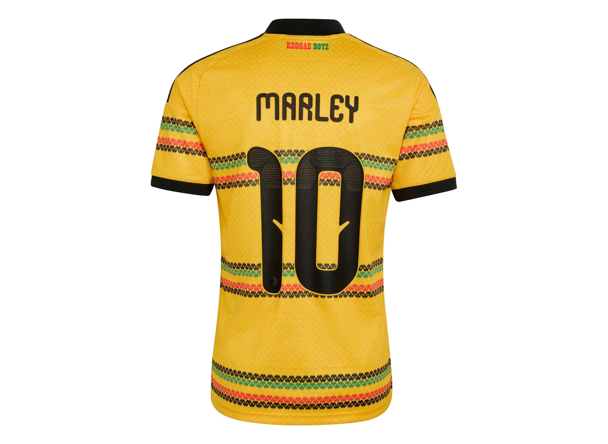 Adidas Jamaica 26 x Bob Marley #10 Home Jersey - Image 5