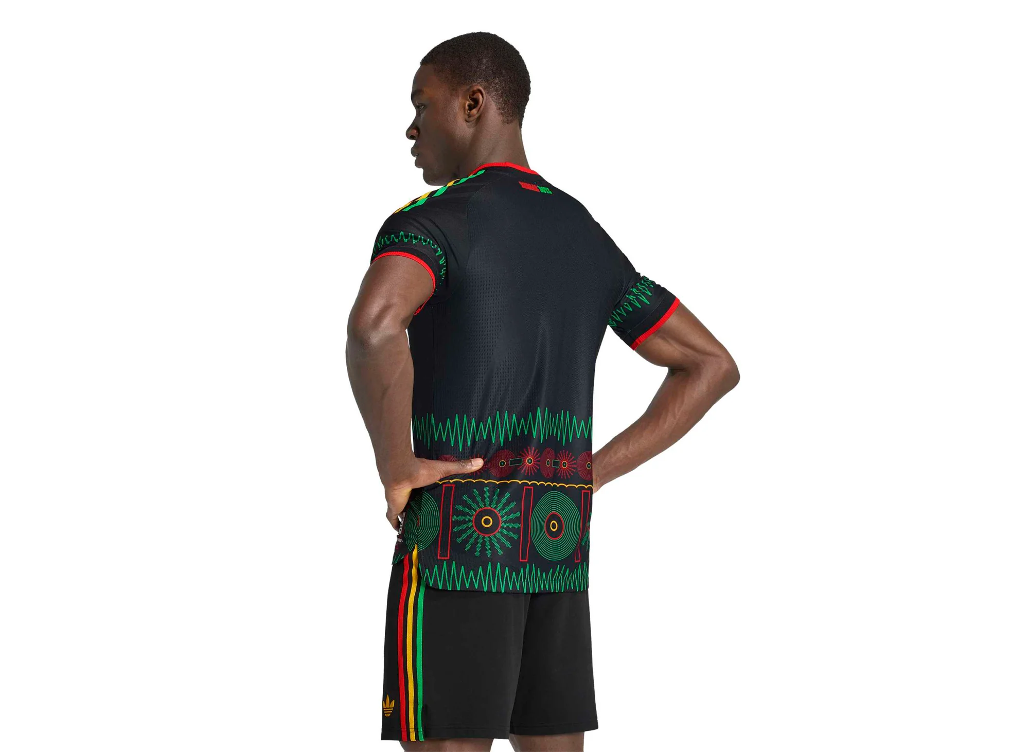 Adidas Jamaica 26 x Bob Marley Away Authentic Jersey - Image 3