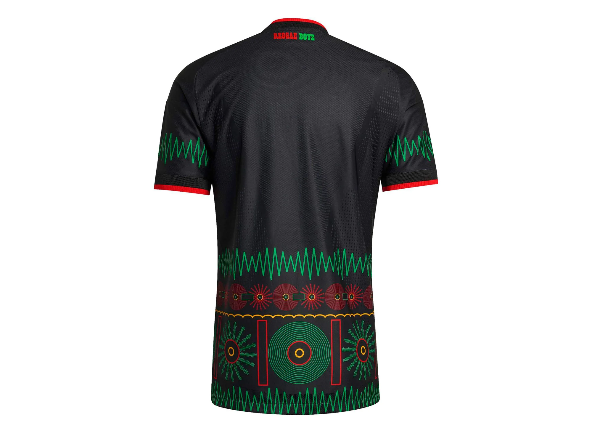Adidas Jamaica 26 x Bob Marley Away Authentic Jersey - Image 5