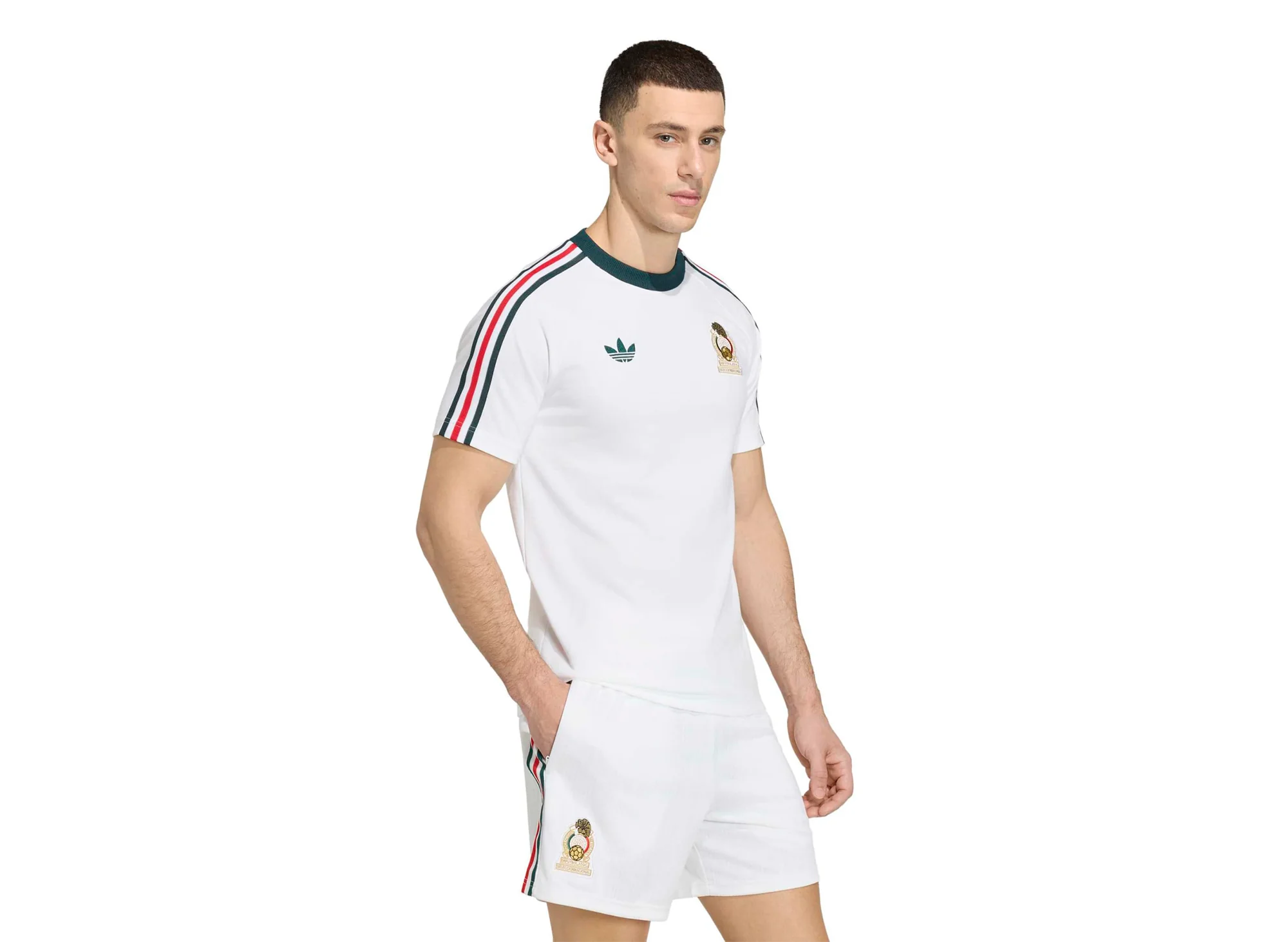 Adidas Mexico OG Tee in White - Image 2
