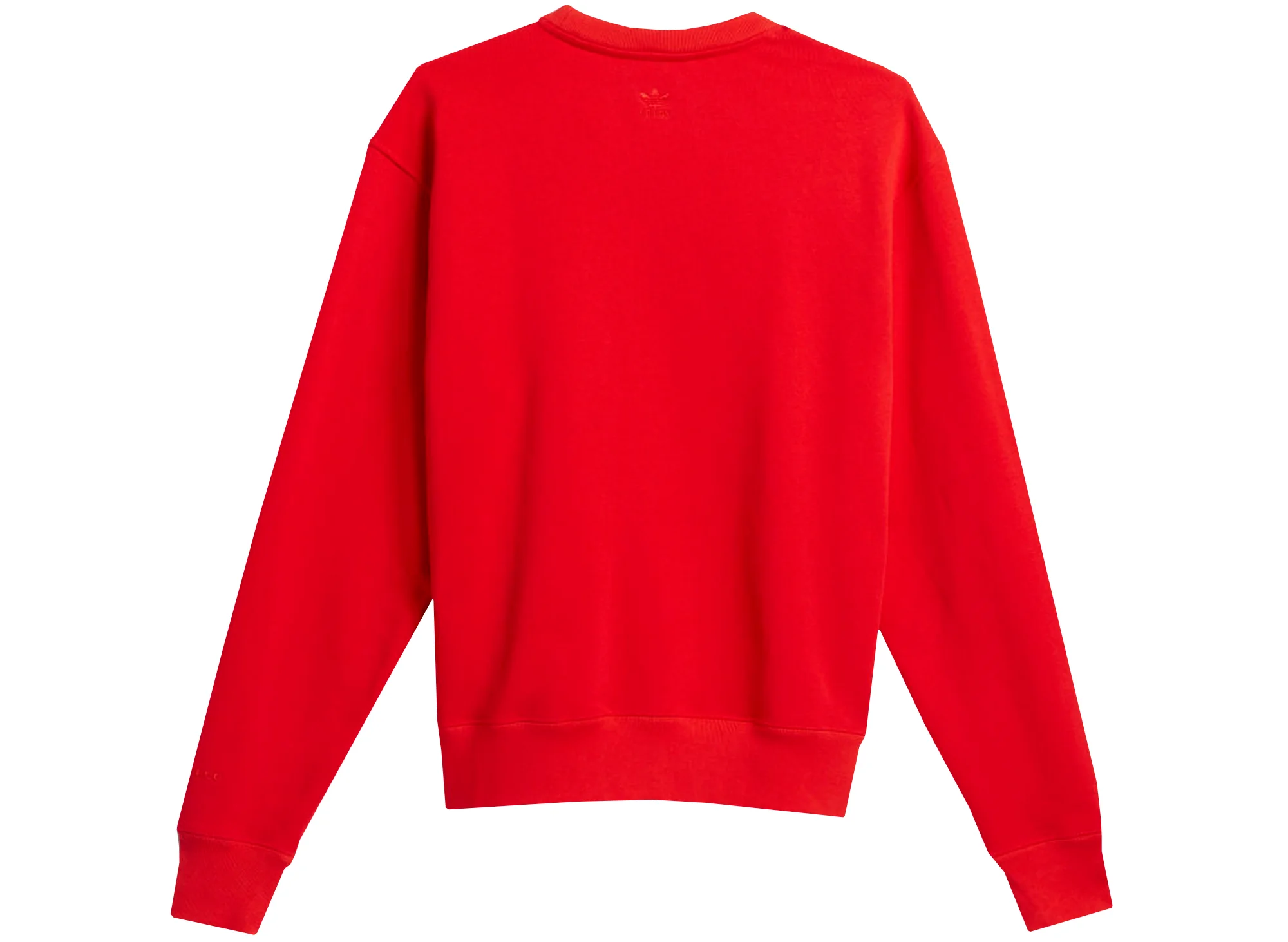 Adidas Pharrell Williams Basics Crewneck in Vivid Red - Image 2