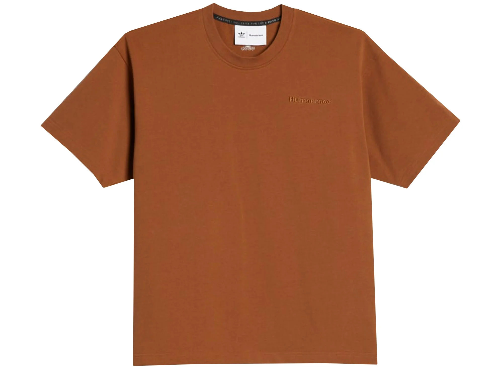 Adidas Pharrell Williams Basics Shirt in Wild Brown