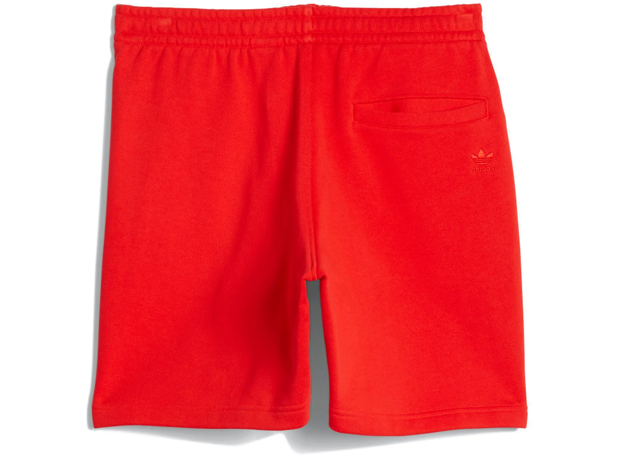 Adidas Pharrell Williams Basics Shorts in Vivid Red - Image 2