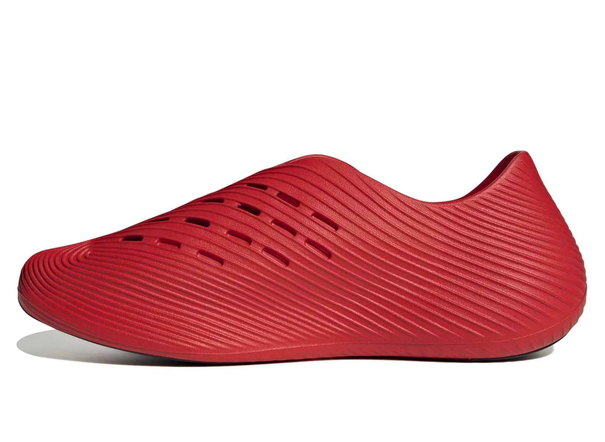 Adidas Purechill Slides in Better Scarlet / White - Image 3