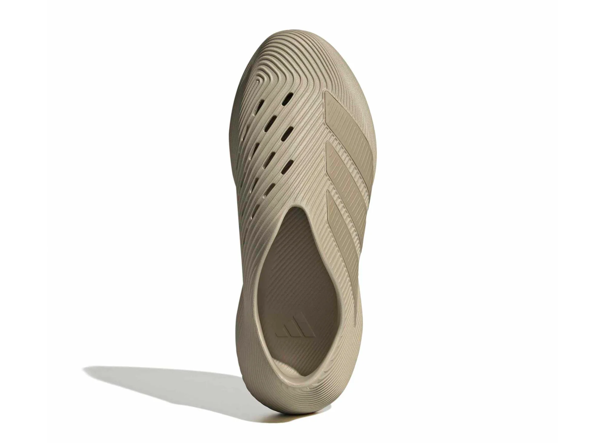Adidas Purechill Slides in Khaki / Gold - Image 4