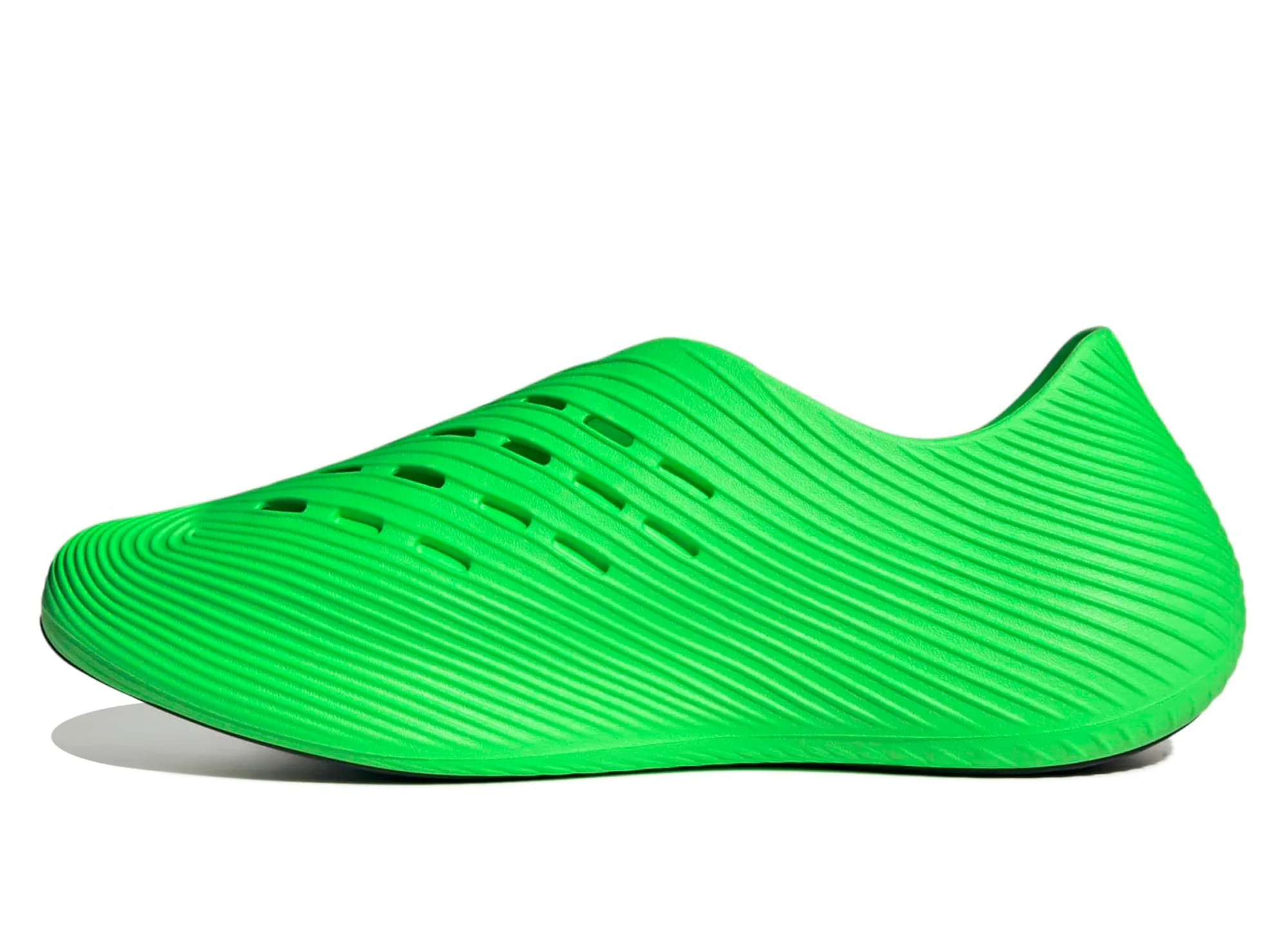 Adidas Purechill Slides in Screaming Green / Black - Image 3