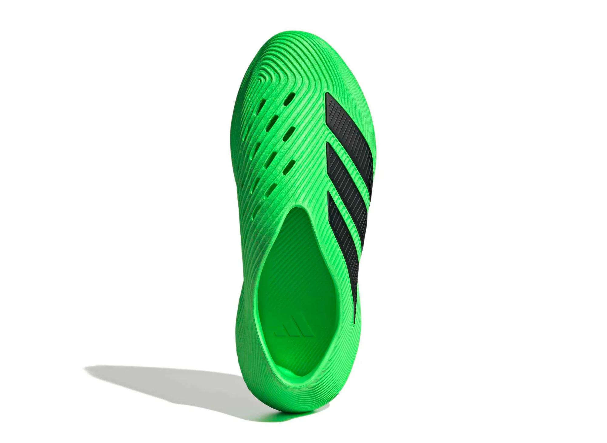 Adidas Purechill Slides in Screaming Green / Black - Image 4