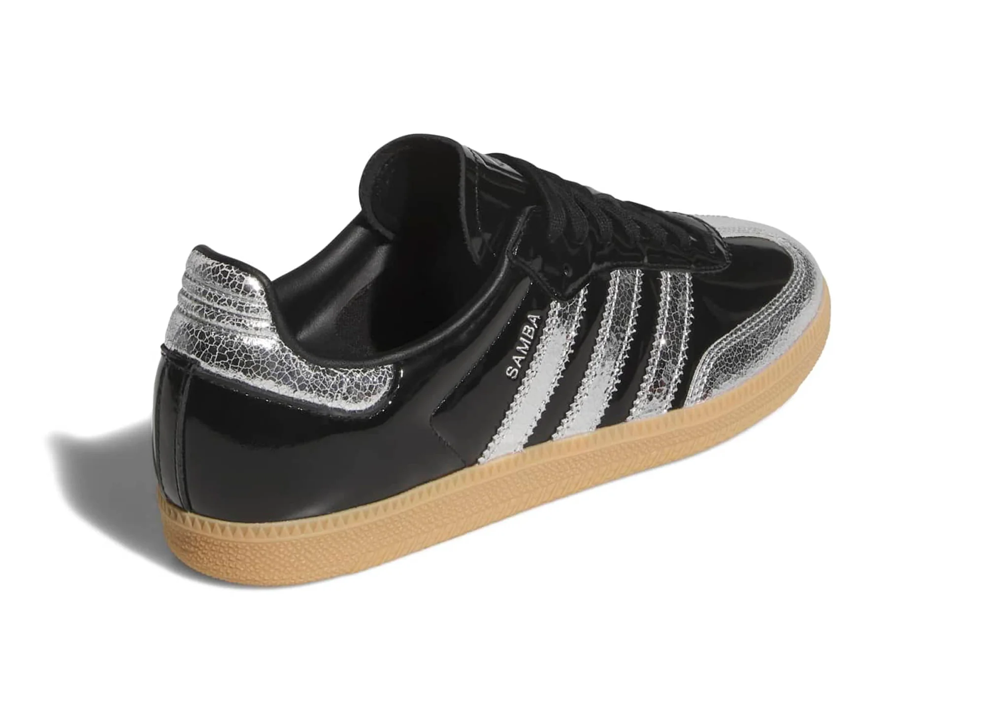 Adidas Samba OG in Core Black / Silver Metallic - Image 2