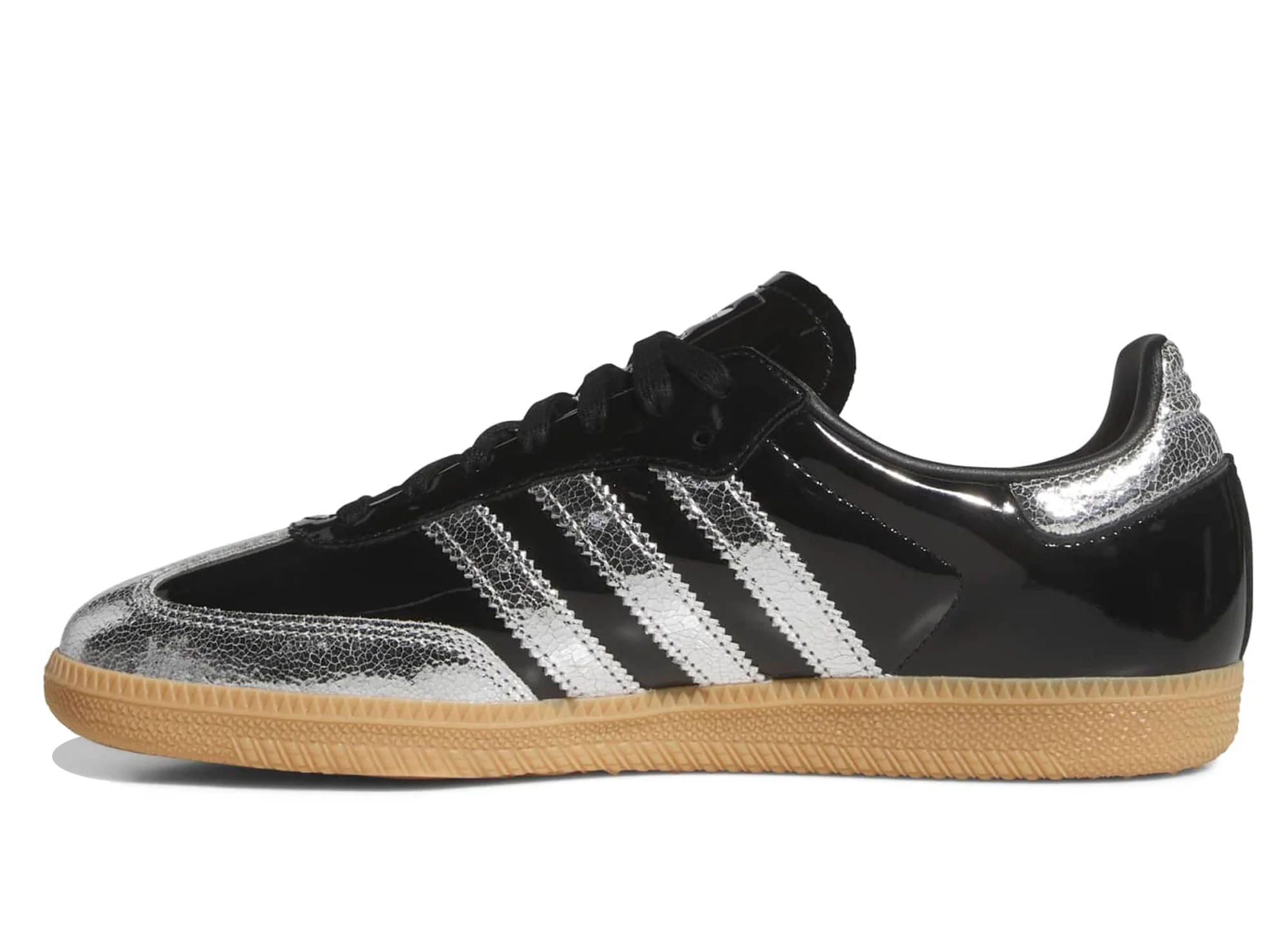Adidas Samba OG in Core Black / Silver Metallic - Image 3