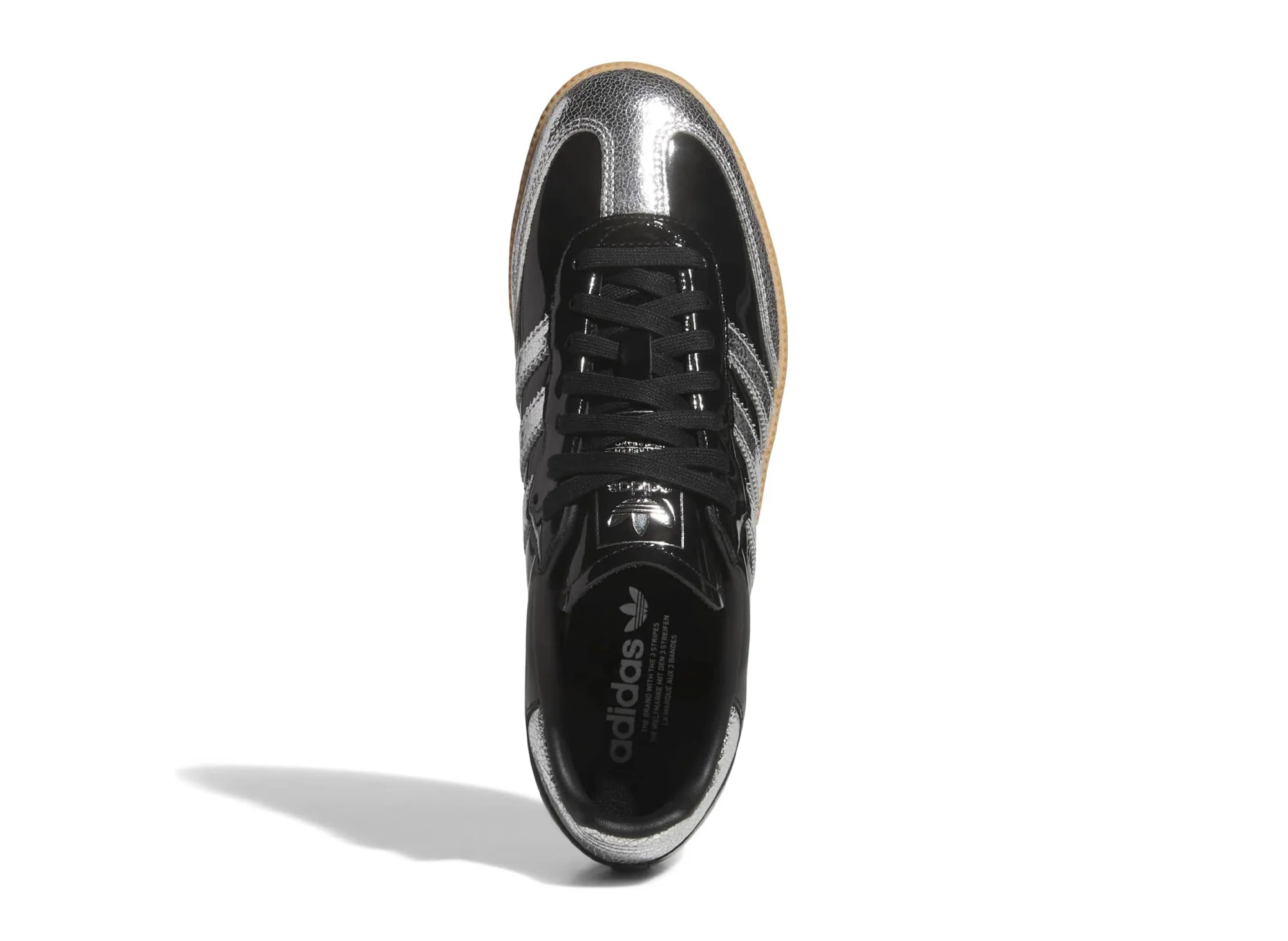 Adidas Samba OG in Core Black / Silver Metallic - Image 4