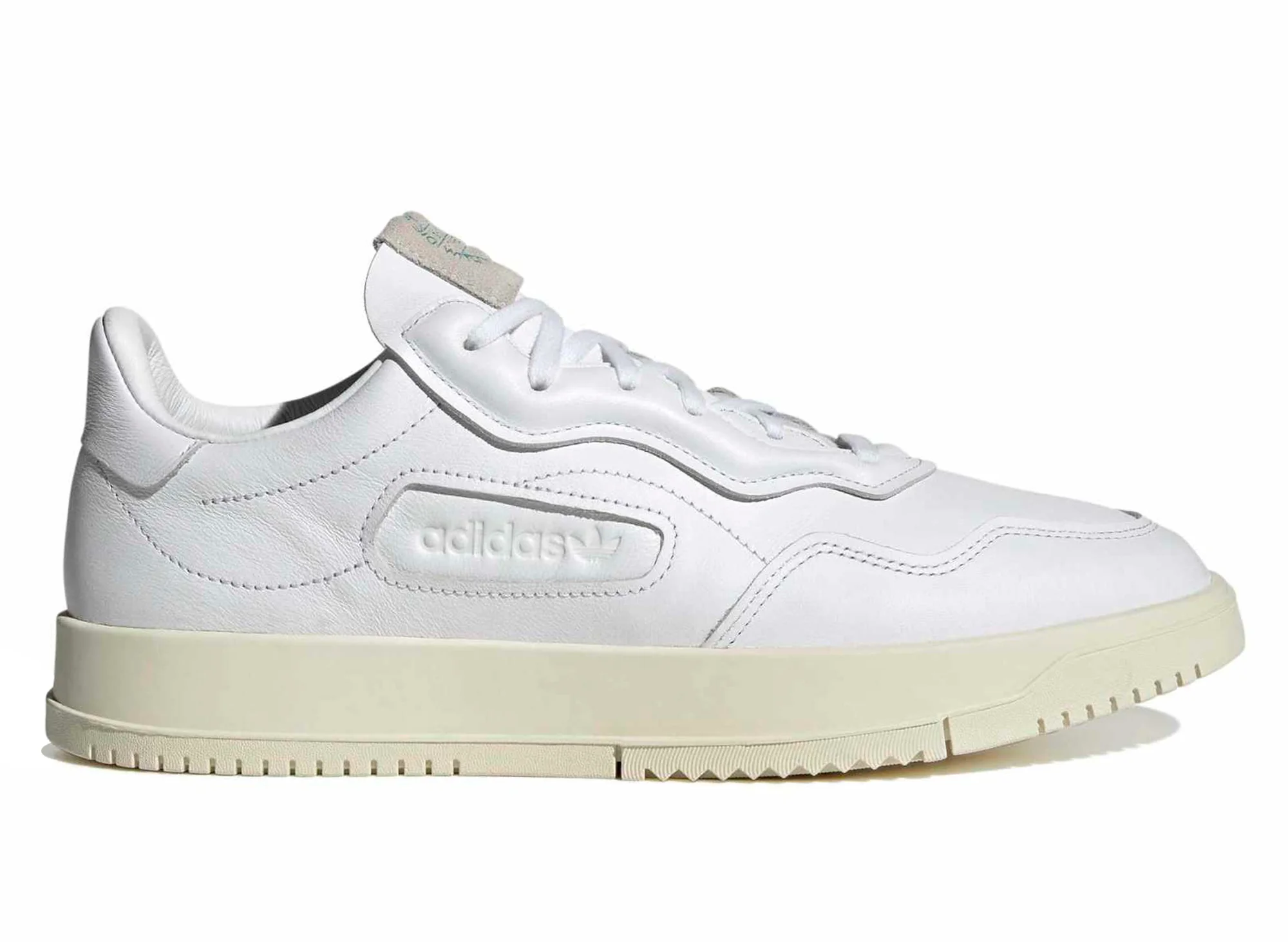 Adidas SC Premiere in Footwear White / Power Green
