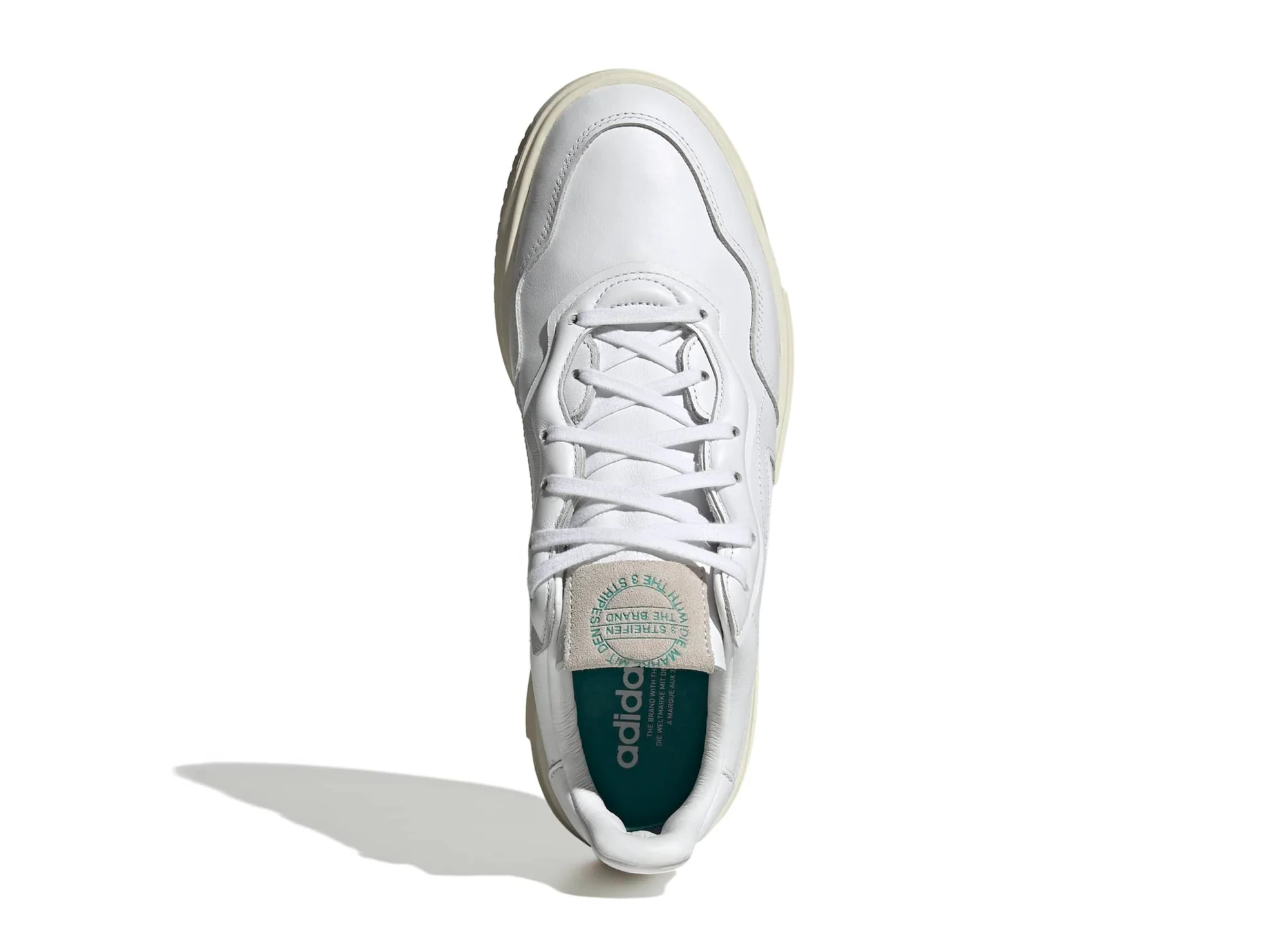 Adidas SC Premiere in Footwear White / Power Green - Image 4