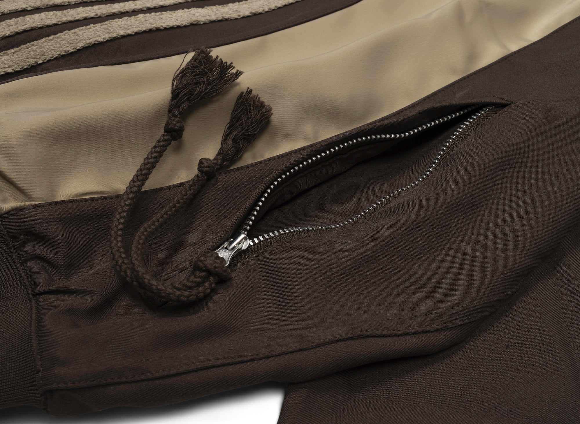 Adidas SFTM Woven Jacket in Brown "SONG FOR THE MUTE" - Image 2