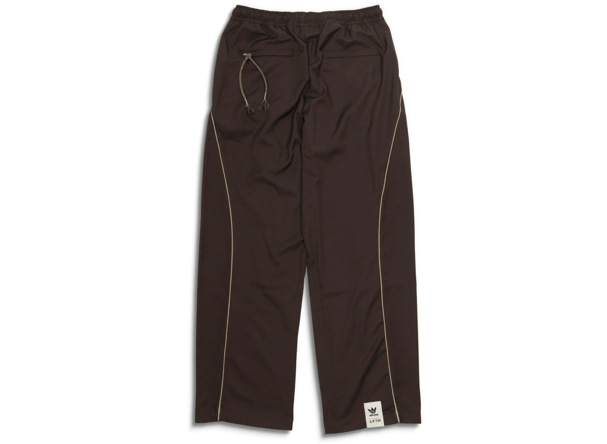 Adidas SFTM Woven Pants in Brown "SONG FOR THE MUTE" - Image 3