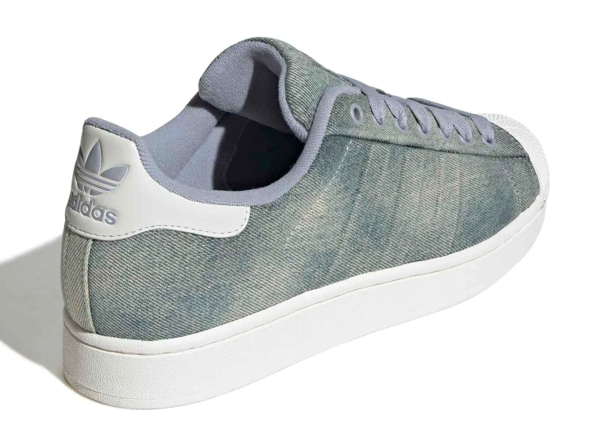 Adidas Superstar II in Halo Silver / Core White - Image 2