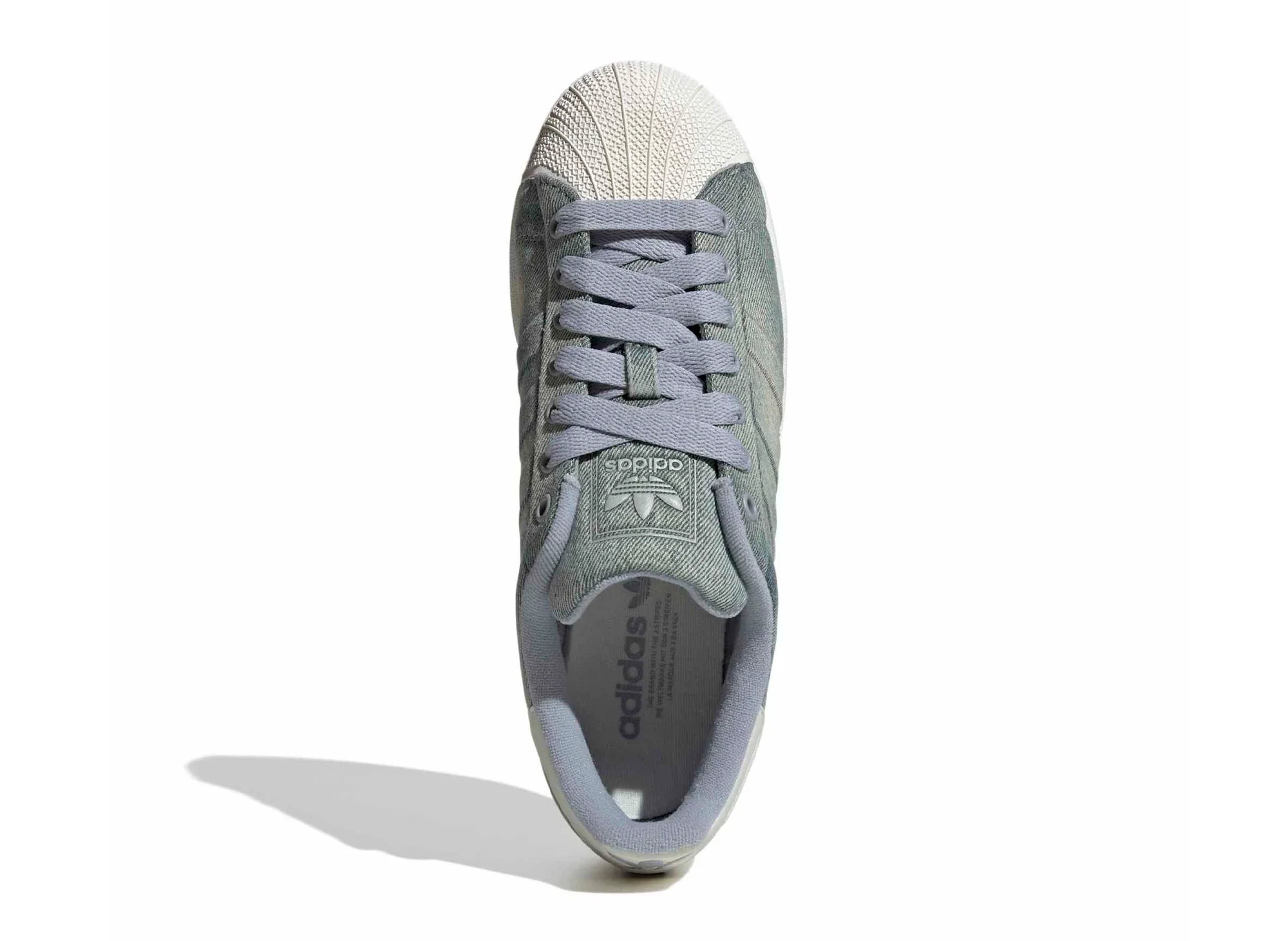 Adidas Superstar II in Halo Silver / Core White - Image 4