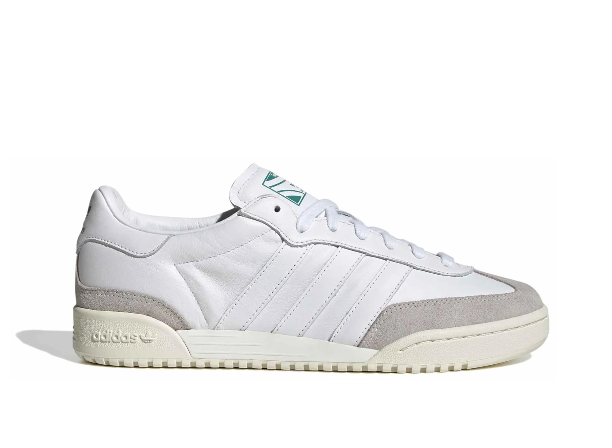 Adidas Tangum in White / Power Green