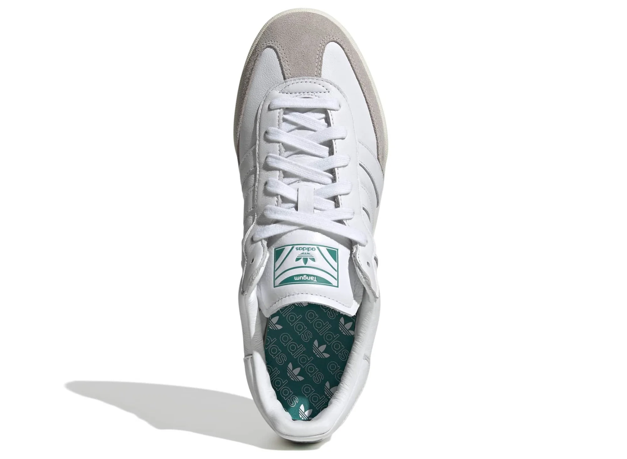 Adidas Tangum in White / Power Green - Image 4